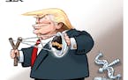 Sack cartoon: Trump's revenge