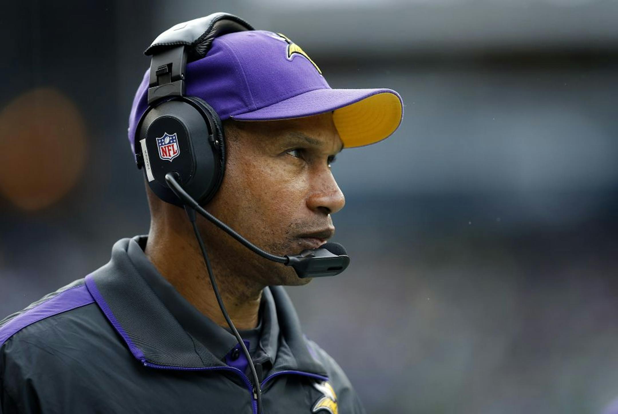 Vikings coach Leslie Frazier