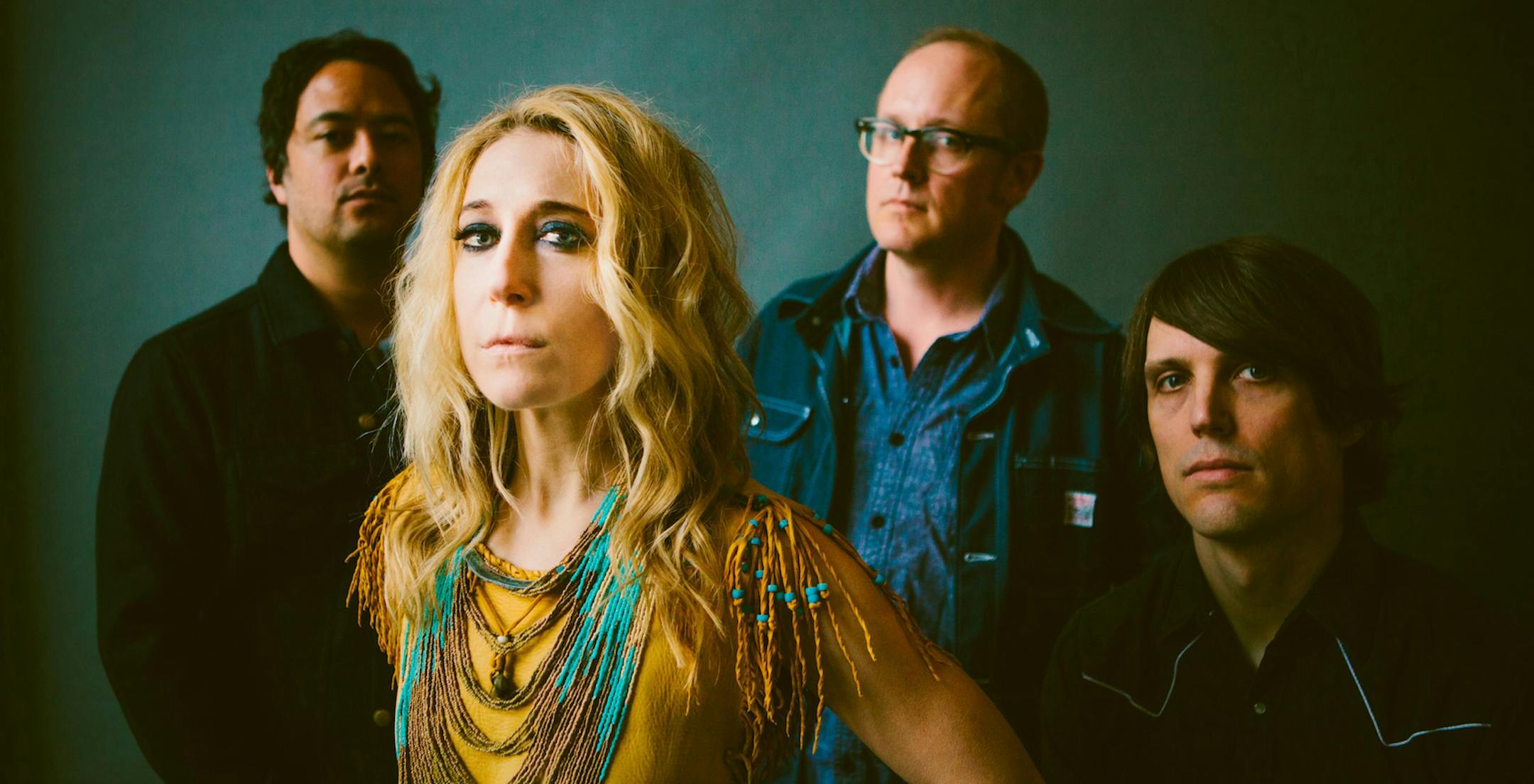 Heartless Bastards L to R: Mark Nathan, Erika Wennerstrom, Jesse Ebaugh, Dave Colvin Photo by Courtney Chavanell