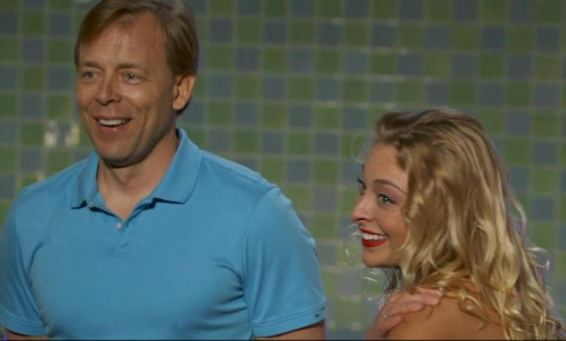 Patrick LeVoir of Eagan appears onstage with his daughter, Mary, on "So You Think You Can Dance."