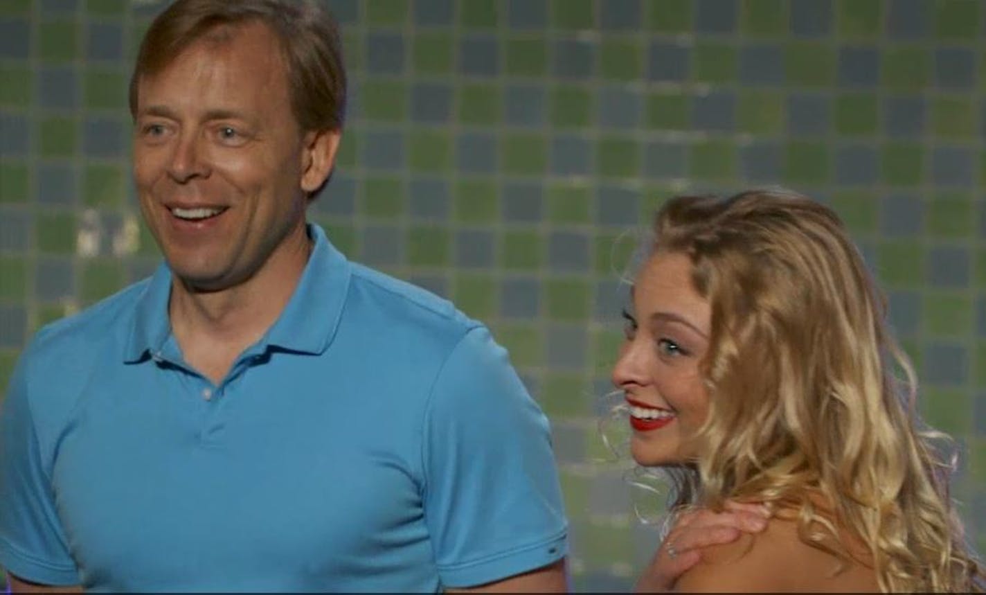Patrick LeVoir of Eagan appears onstage with his daughter, Mary, on "So You Think You Can Dance."