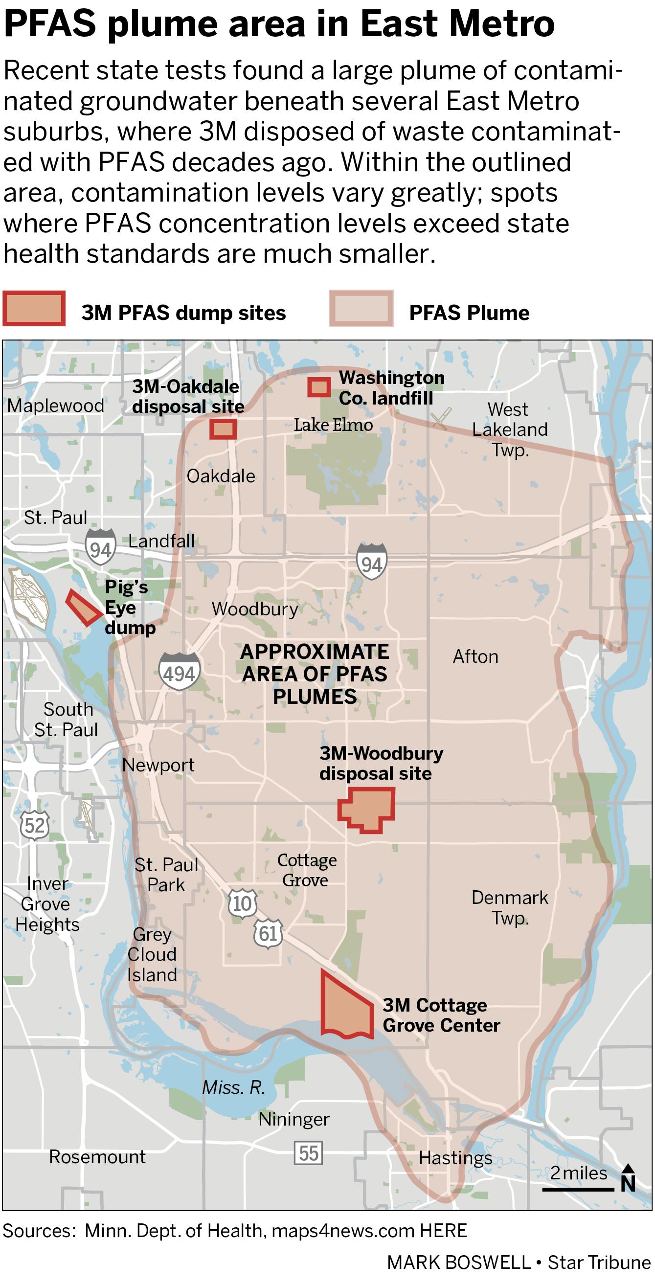 Minnesota's $850 million settlement plans to address 3M 'forever chemicals'  hit resistance in east metro