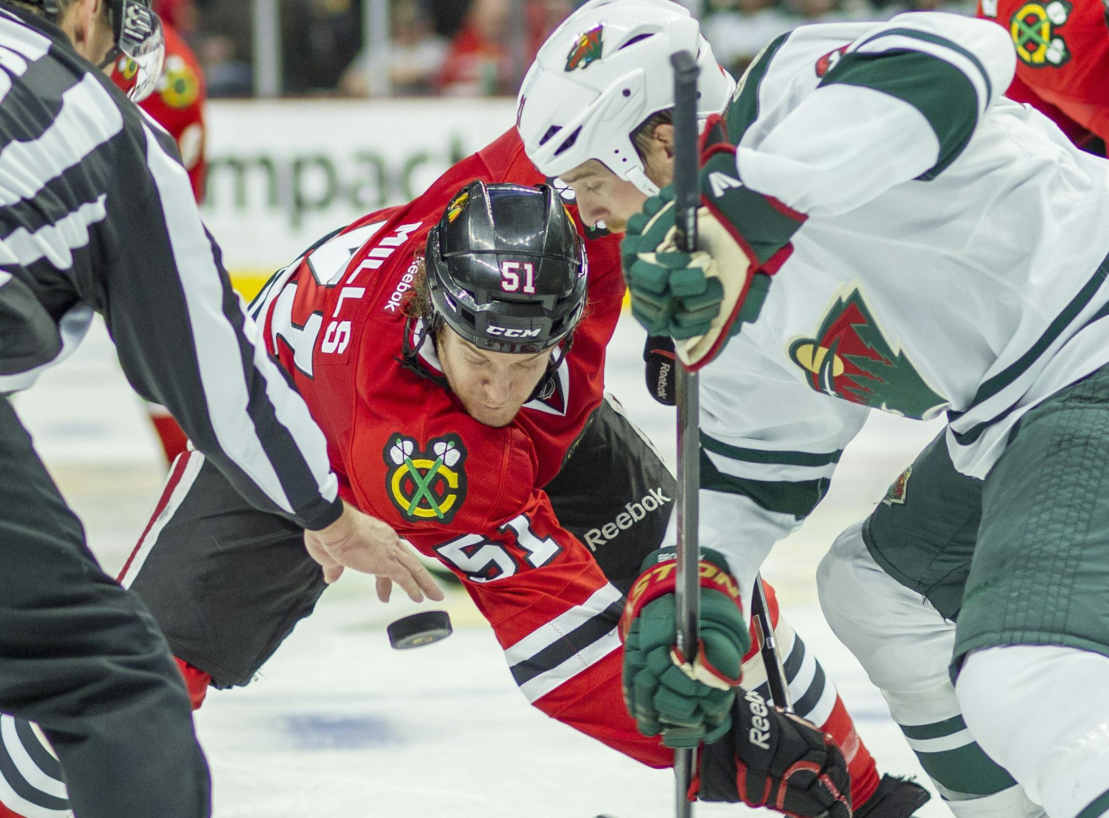 Wild center Kyle Brodziak has struggled on faceoffs since taking a bigger role in the wake of Mikko Koivu’s injury.