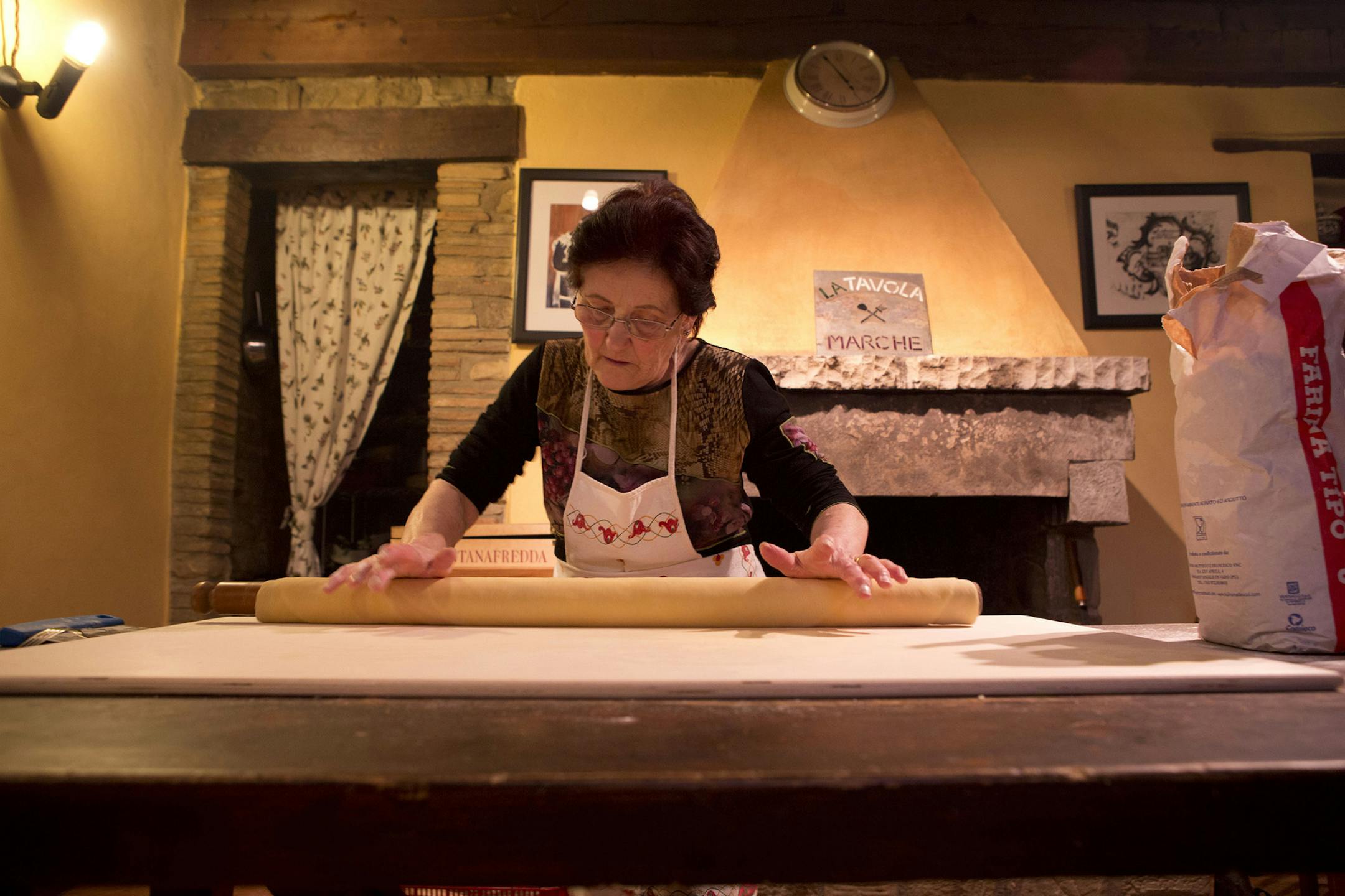 Photo by Mirra Fine Making fresh pasta in Italy
