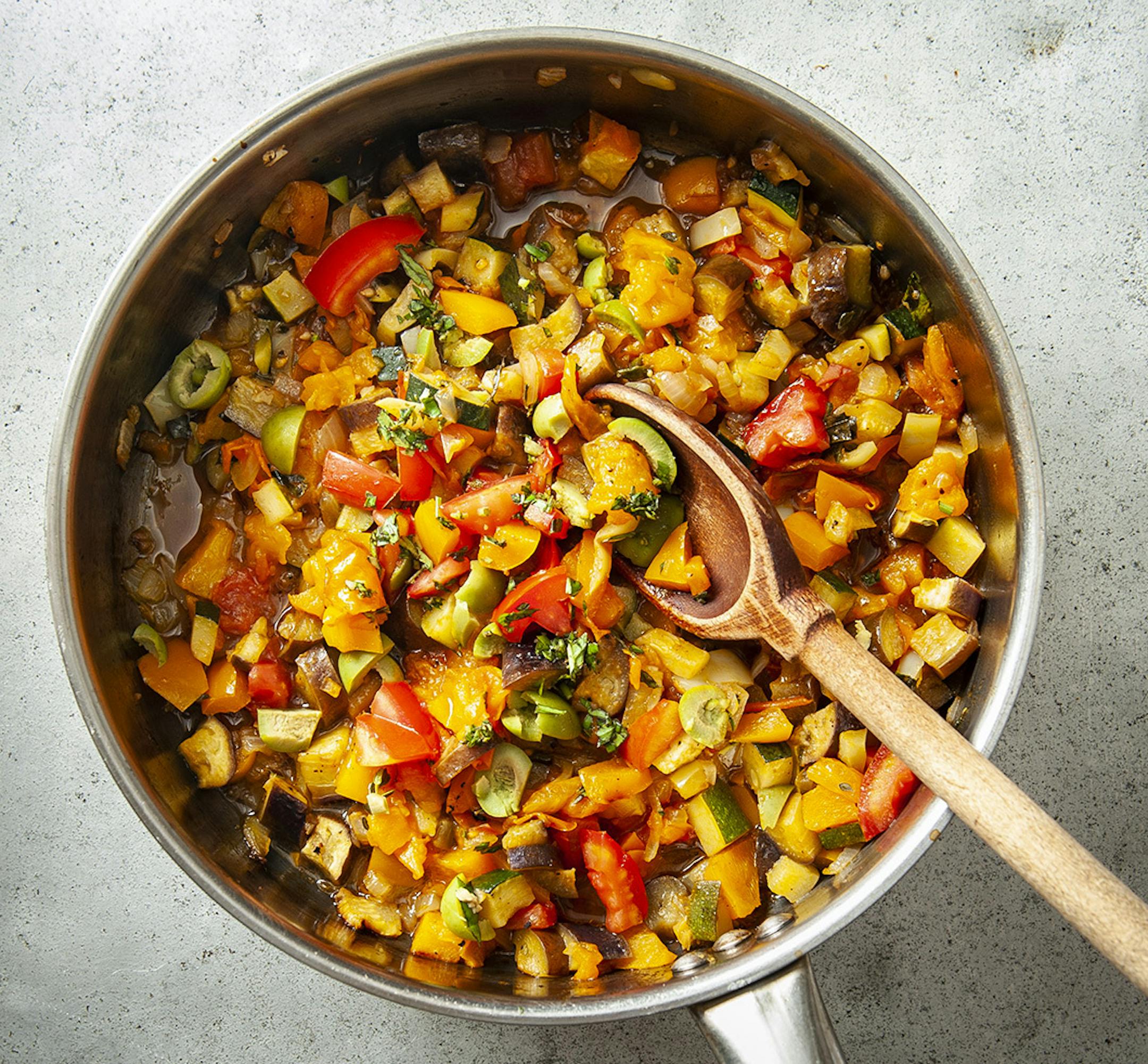 Stovetop ratatouille