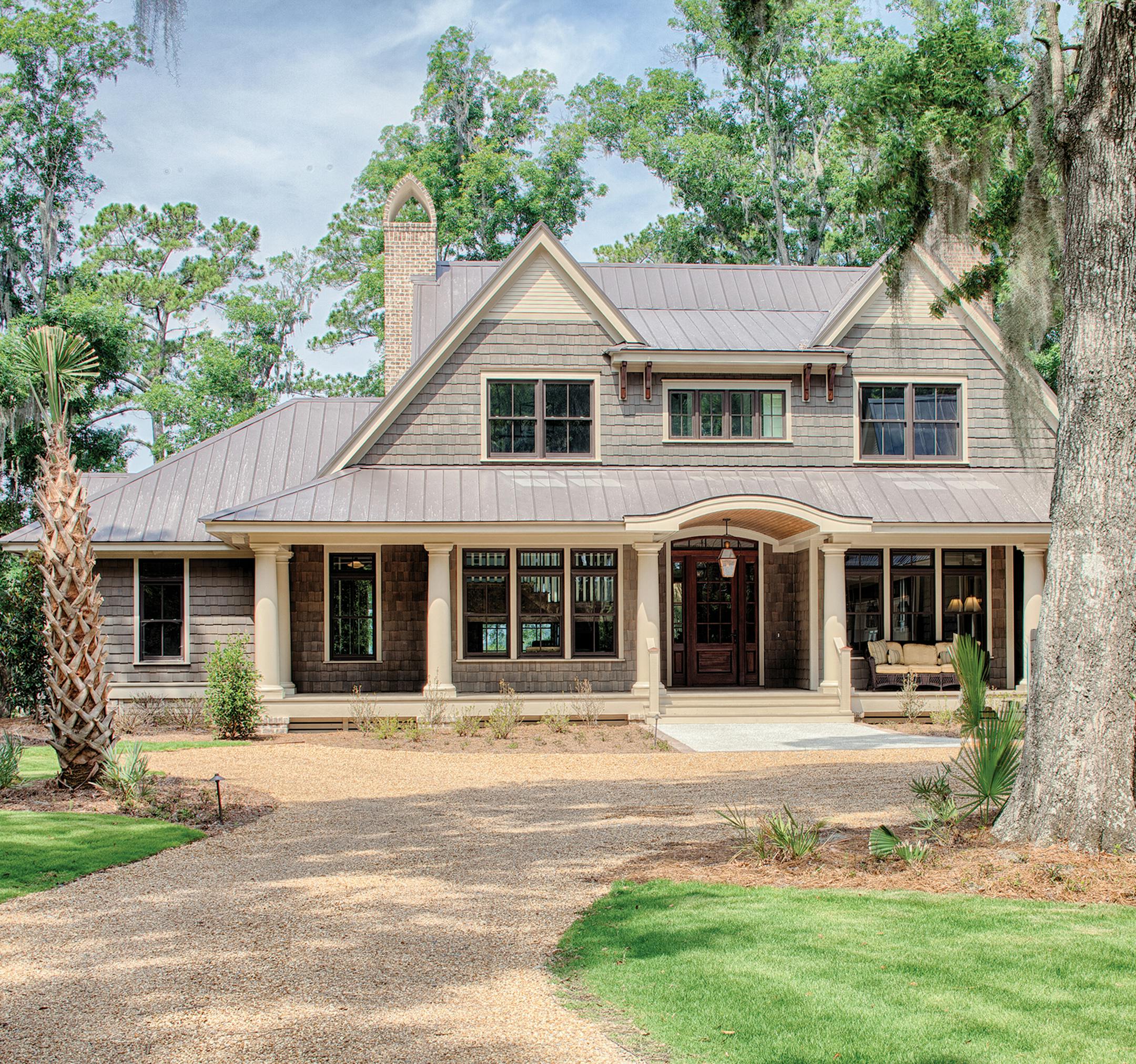 Home inspired by Low Country architecture.