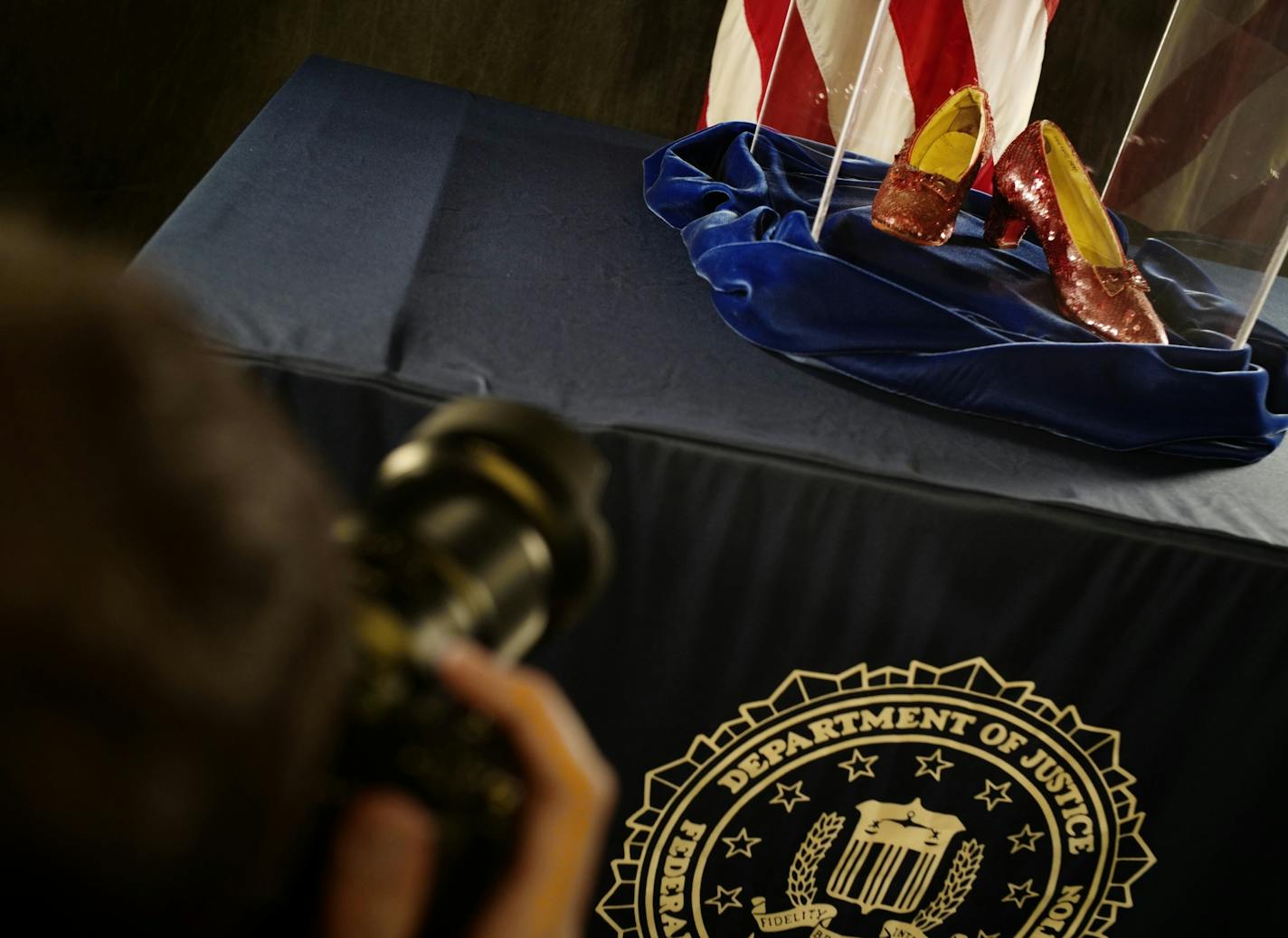 Judy Garland's stolen ruby slippers were recovered in a sting operation earlier this summer after disappearing 13 years ago from the Judy Garland Museum in Grand Rapids.