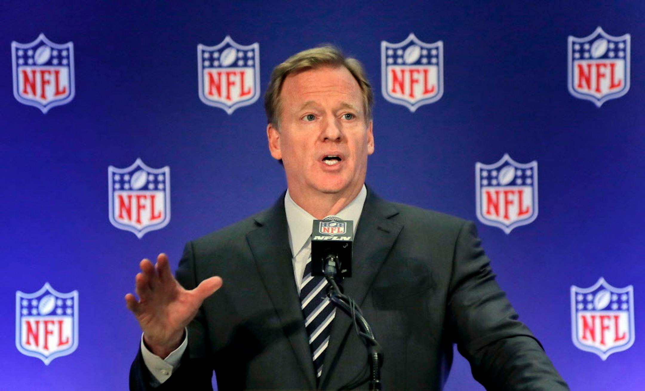 NFL commissioner Roger Goodell