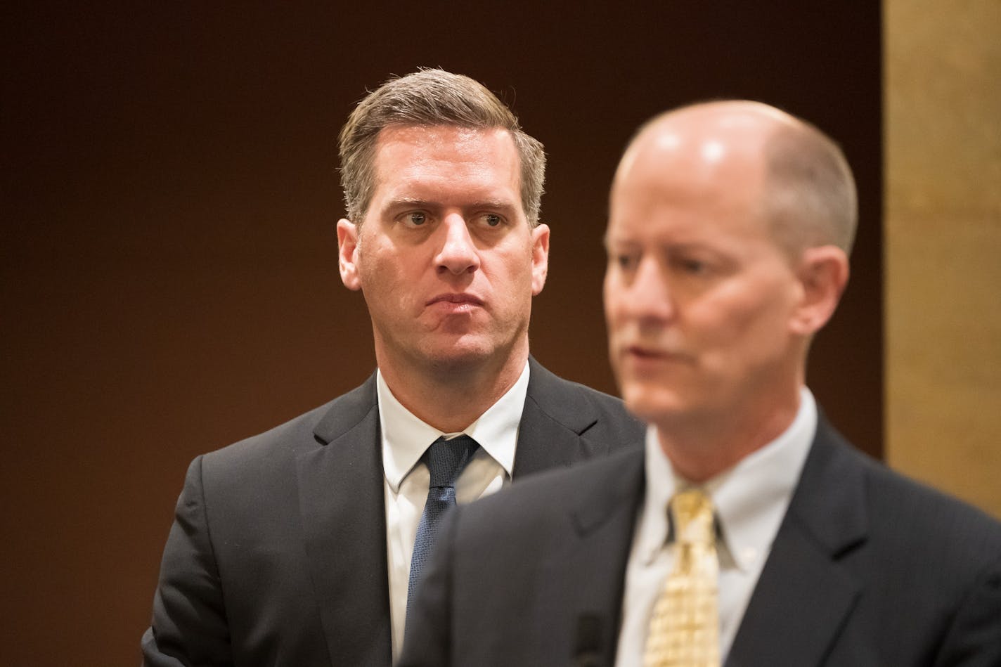 FILE -- House Speaker Kurt Daudt and Senate Majority Leader Paul Gazelka