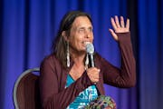 Winona LaDuke spoke to students on the topic of activism at the 2022 National Unity Conference at the Minneapolis Convention Center on July 11, 2022.