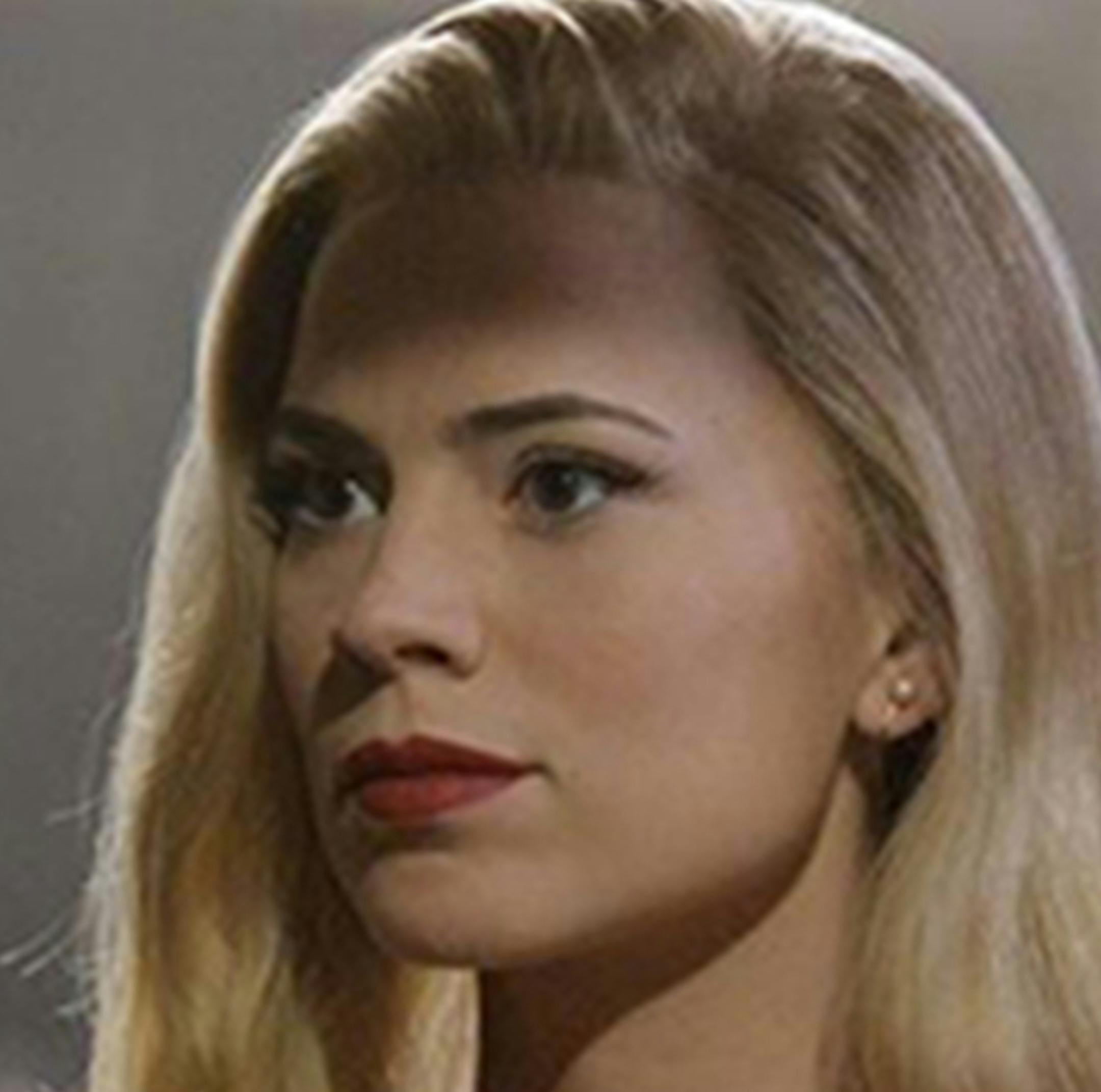 Hayley Atwell goes undercover as a blonde in "Marvel's Agent Carter," airing Jan. 6-Feb. 24 on ABC. (Eric McCandless/ABC/TNS) ORG XMIT: 1162043