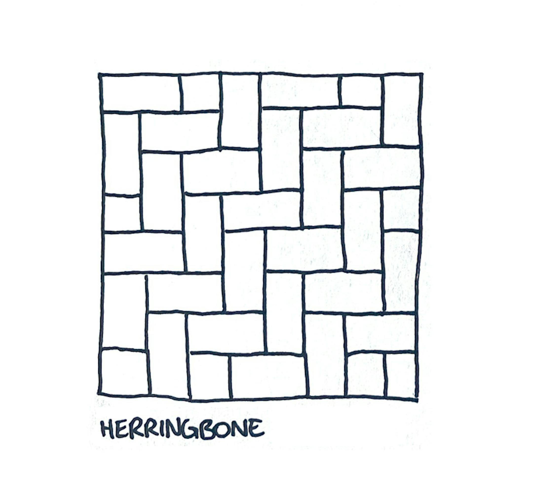 Herringbone. MUST CREDIT: Courtesy of Stephanie Brick
