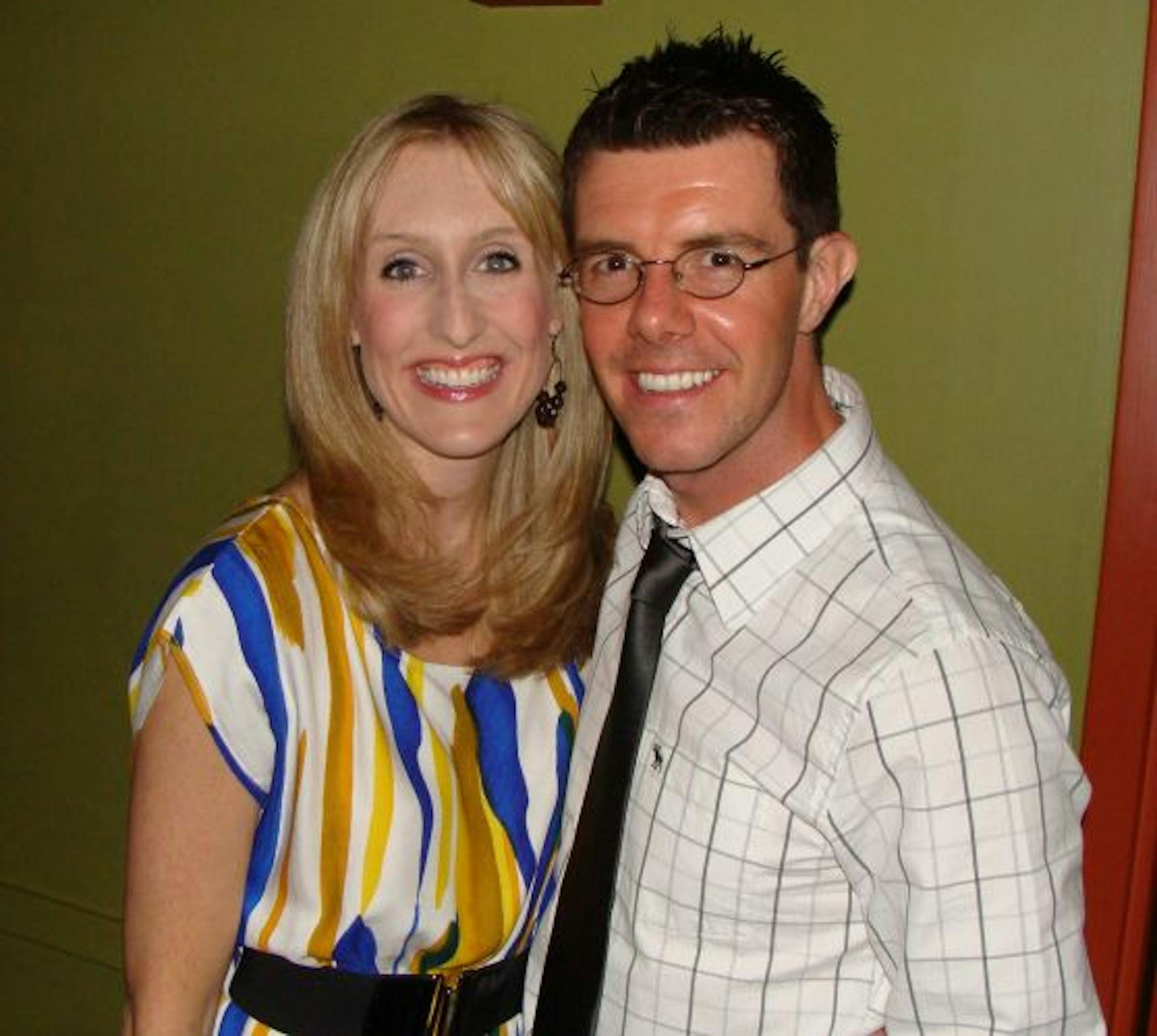 Sara Glassman, sglassman@startribune.com Opening night cast party for "Mary Poppins." Emily Harvey, originally from Redwood Falls and husband Gavin Lee, who plays Bert in �Mary Poppins."