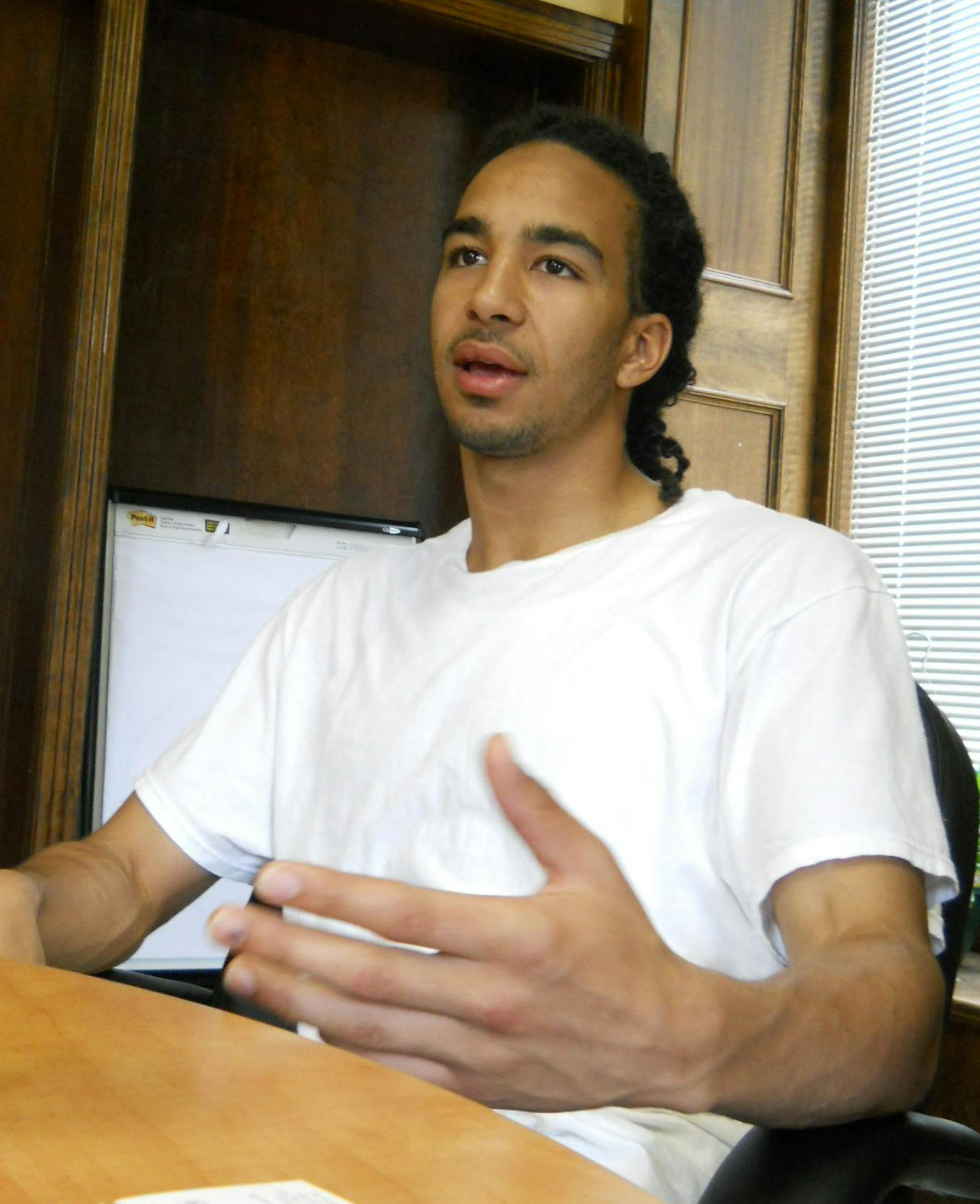 TJNEELY -- T.J. Neely deactivated his old Facebook page when he left prison. &#x201a;&#xc4;&#xfa;All I did was open my door for the wrong kind of attention,&#x201a;&#xc4;&#xf9; he said. He admits far fewer friends to his new page and only posts inspiring quotes and positive information. Photo by ThreeSixty staff