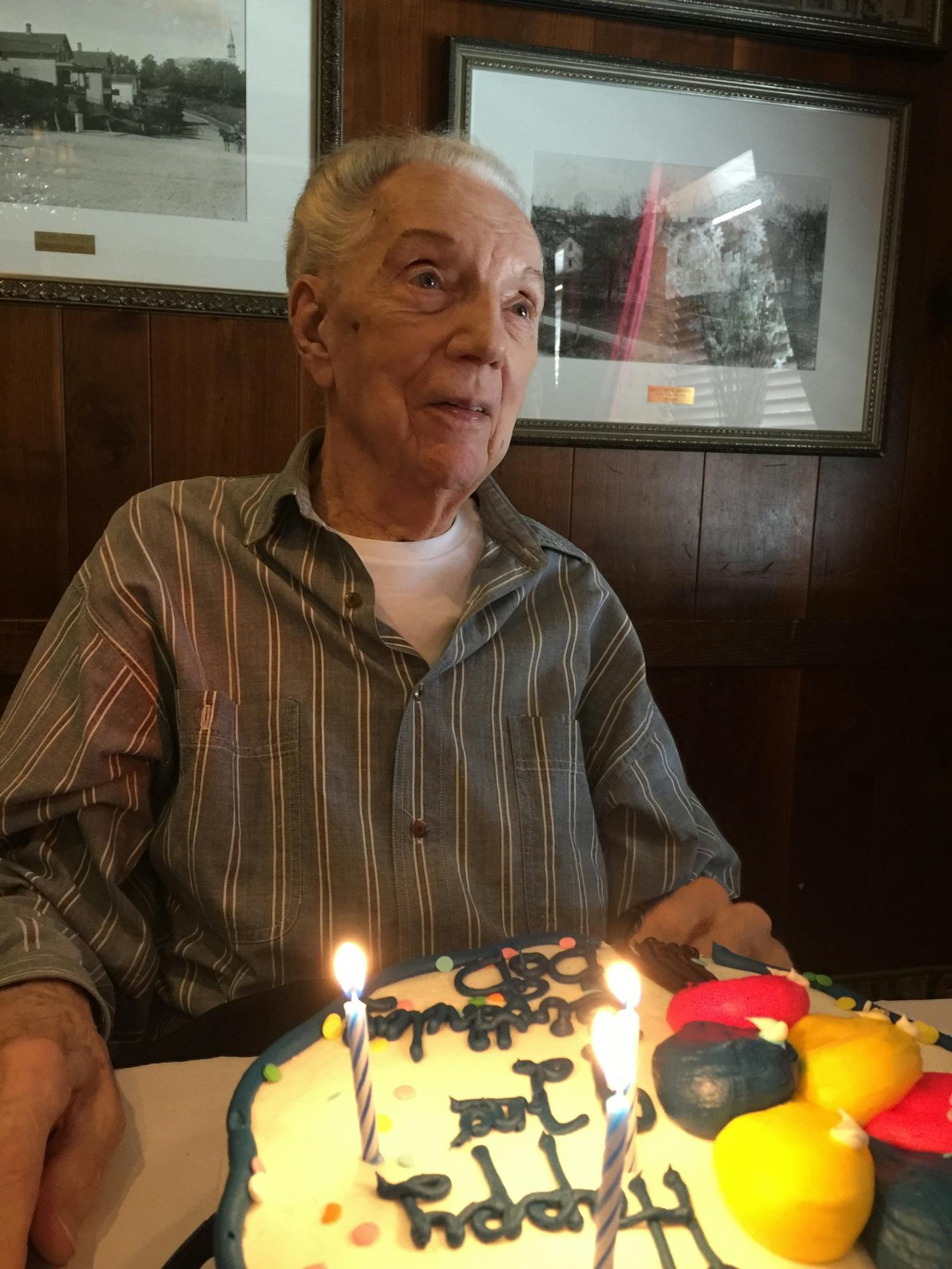 Robert Reardon celebrated his 92nd birthday last month.