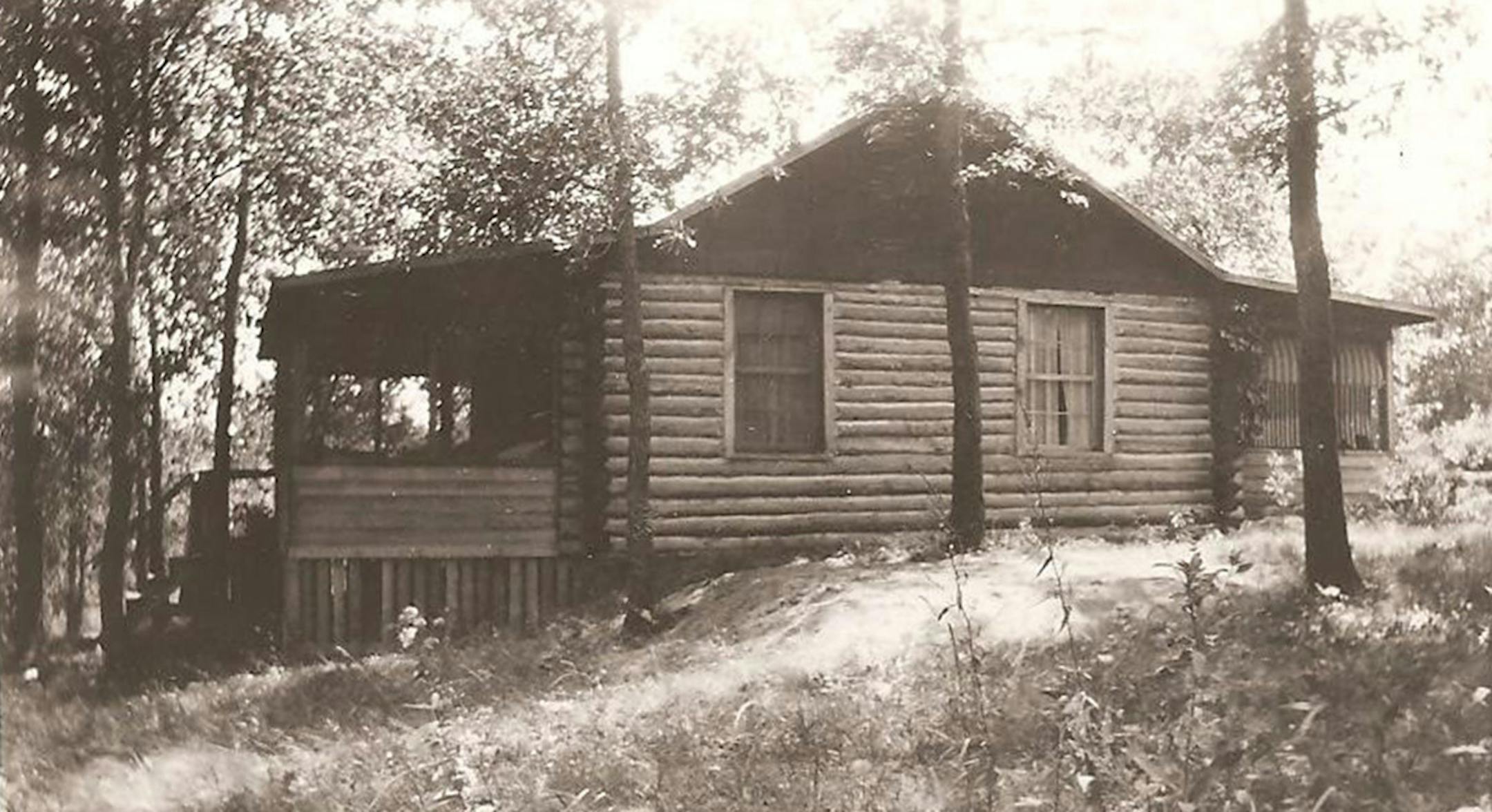 Patricia Willette cabin, for Outdoors Weekend.