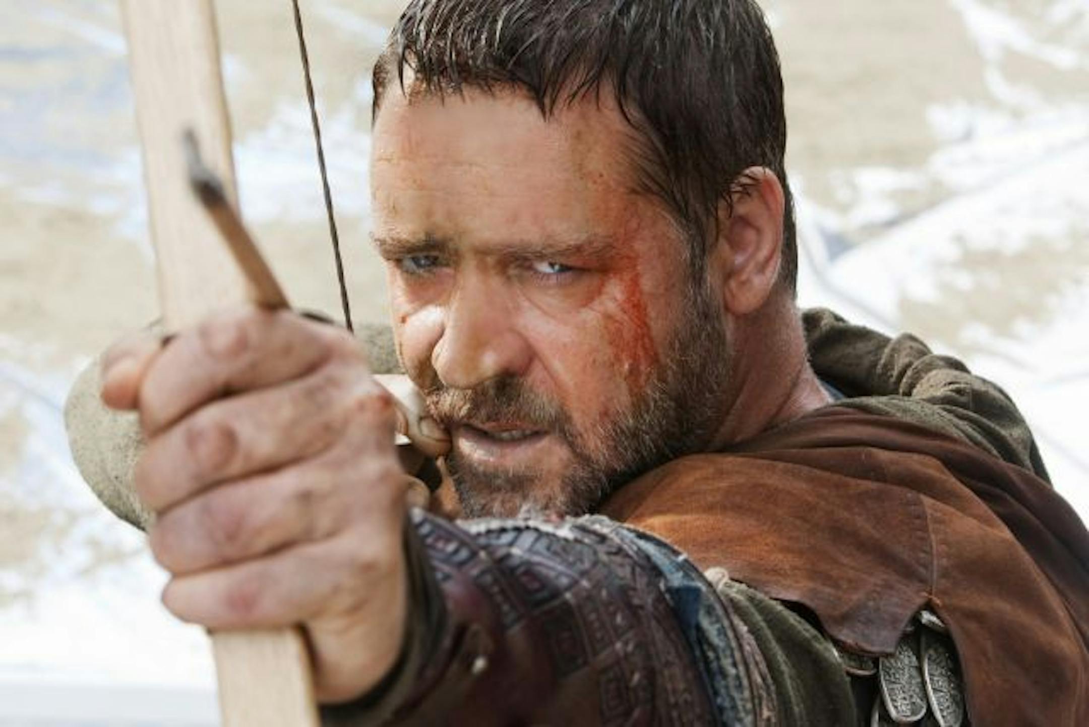 Russell Crowe as Robin Hood.