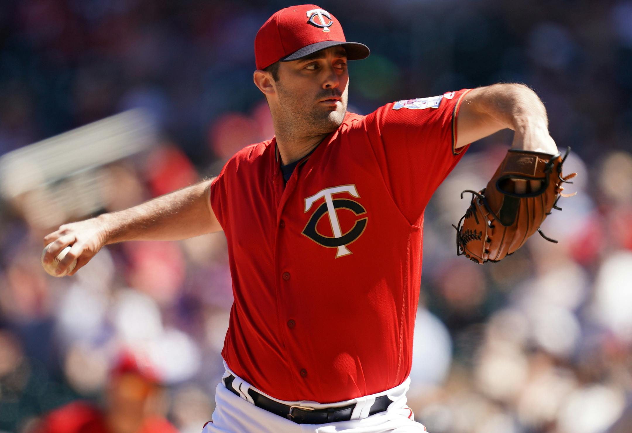 Minnesota Twins relief pitcher Matt Magill (68) delivered a pitch in the ninth inning. ] ANTHONY SOUFFLE • anthony.souffle@startribune.com The Minnesota Twins played the Seattle Mariners in an MLB game Thursday, June 13, 2019 at Target Field in Minneapolis.