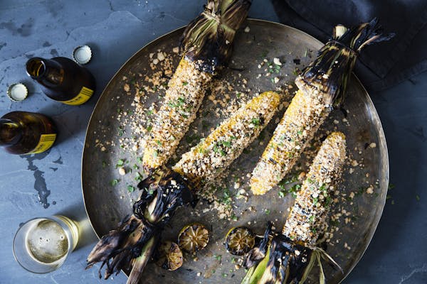 Mexican Street Corn from &#x201c;Vegetables on Fire.&#x201d;