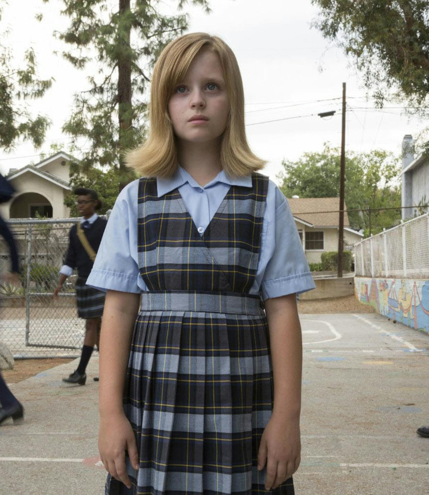 Lulu Wilson as Doris Zander in the movie "Ouija Origin of Evil" directed by Mike Flanagan. (Universal Pictures/TNS) ORG XMIT: 1191615