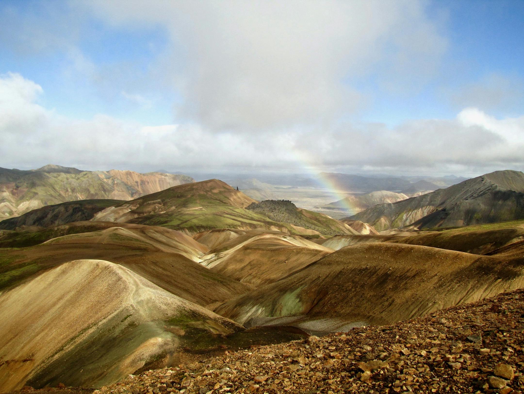 Rainbows are common in Iceland, and are especially pretty when they arc over the country's rhyolite mountains.
Photo by Melanie Radzicki McManus * Special to the Star Tribune