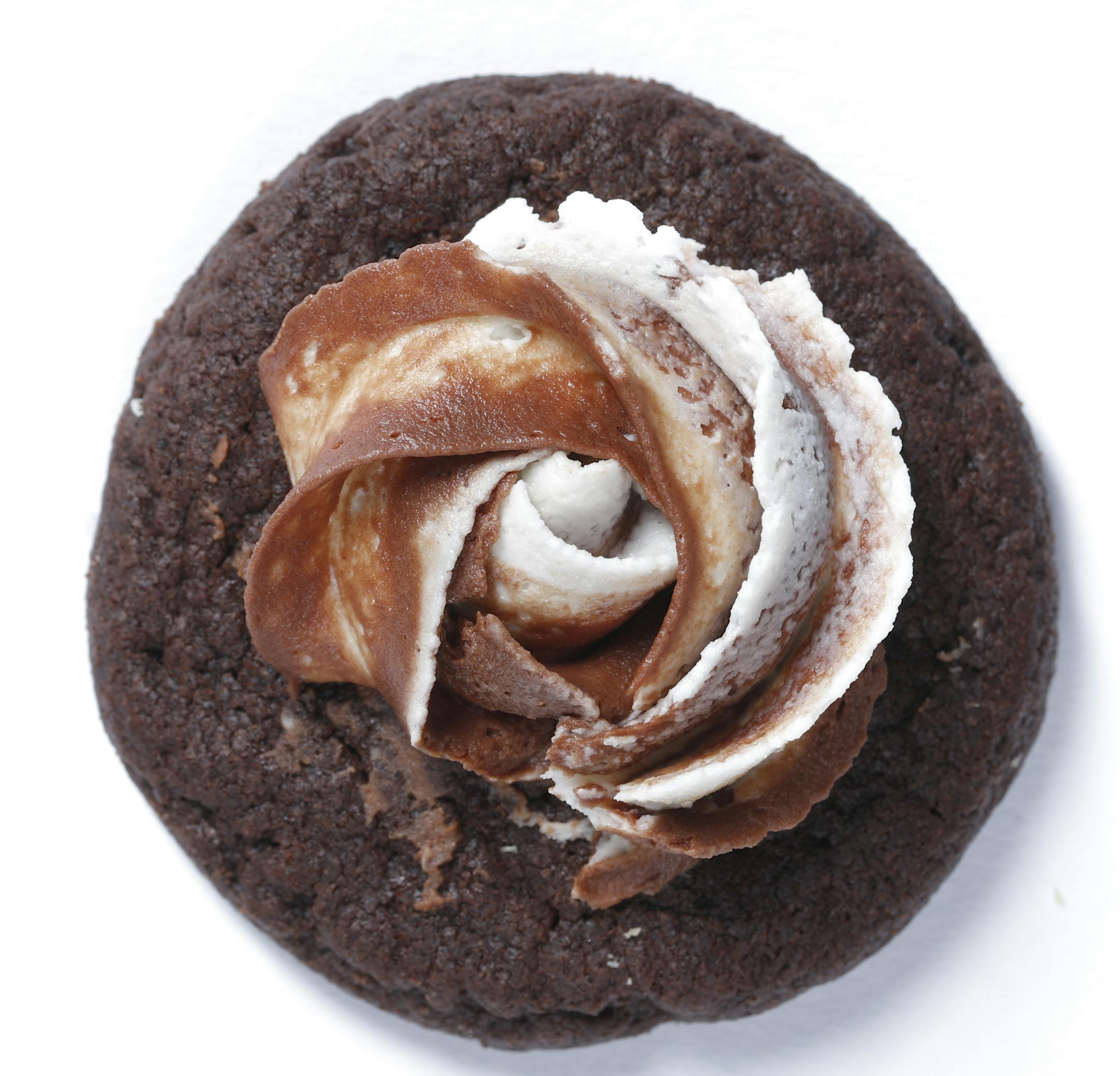 Mocha Cappuccino Cookies ___The 15th year of the Taste cookie contest includes, Chocolate Toffee Cookies, Cranberry Cornmeal Shortbread Cookies (winner), German Sour Cream Twists, Limoncello Kisses, Mocha Cappuccino Cookies [ The Star Tribune 2017 Holiday cooky contest Star Tribune Photos By Tom Wallace holbooks cover for the 2017 book guide