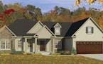 Versatile ranch has abundant family gathering zones and clever storage spaces. For home plan 021416