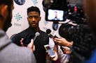 Timberwolves rookie Jarrett Culver spoke with the media on his first official day with the team during the NBA Summer League in Las Vegas. He reported