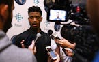 Timberwolves rookie Jarrett Culver spoke with the media on his first official day with the team during the NBA Summer League in Las Vegas. He reported