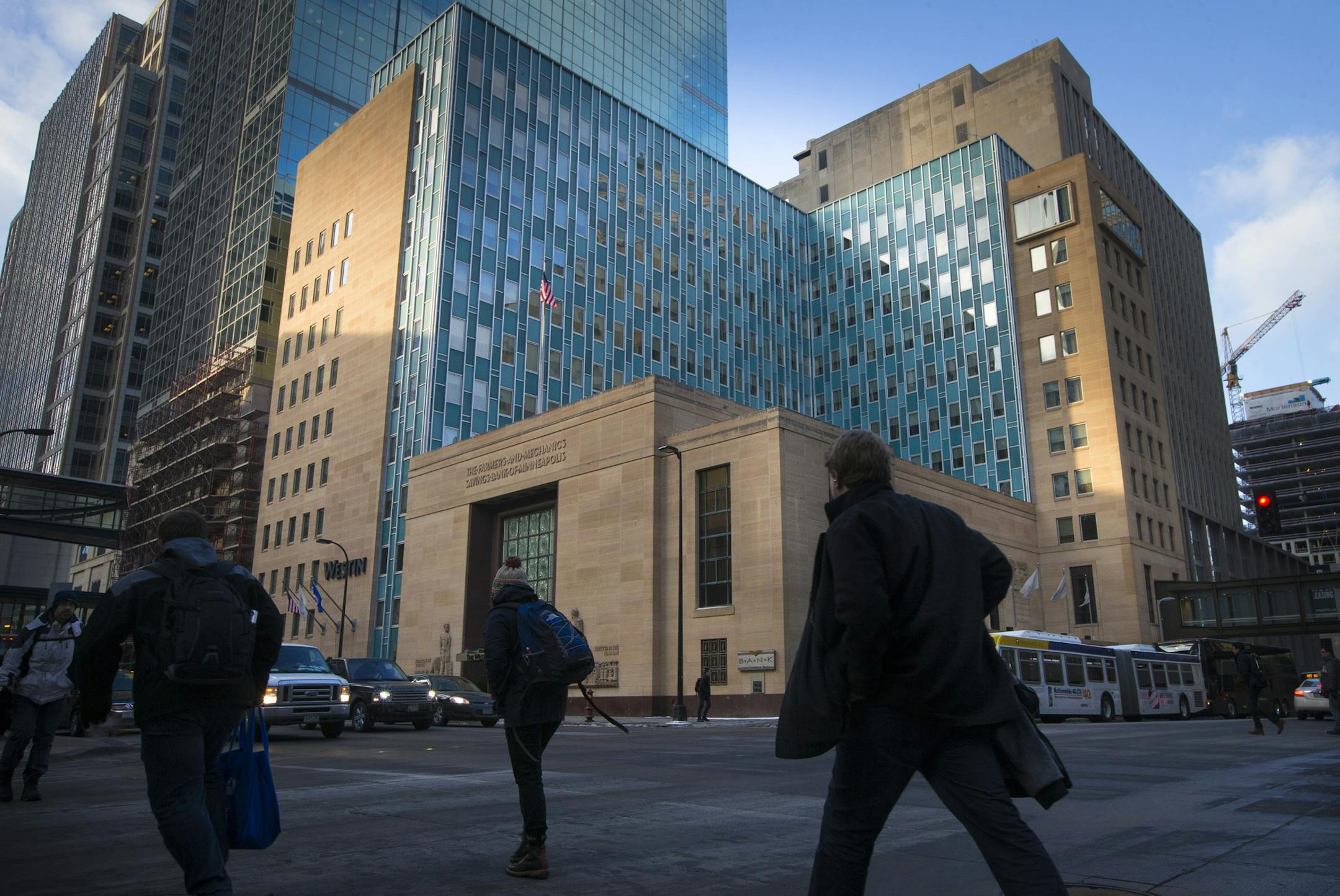 The Westin hotel photographed on Friday, February 13, 2015 in downtown Minneapolis, Minn. The Westin hotel in downtown Minneapolis sold for $66.4M - possibly the largest hotel sale price in Minn. history. ] RENEE JONES SCHNEIDER ï reneejones@startribune.com