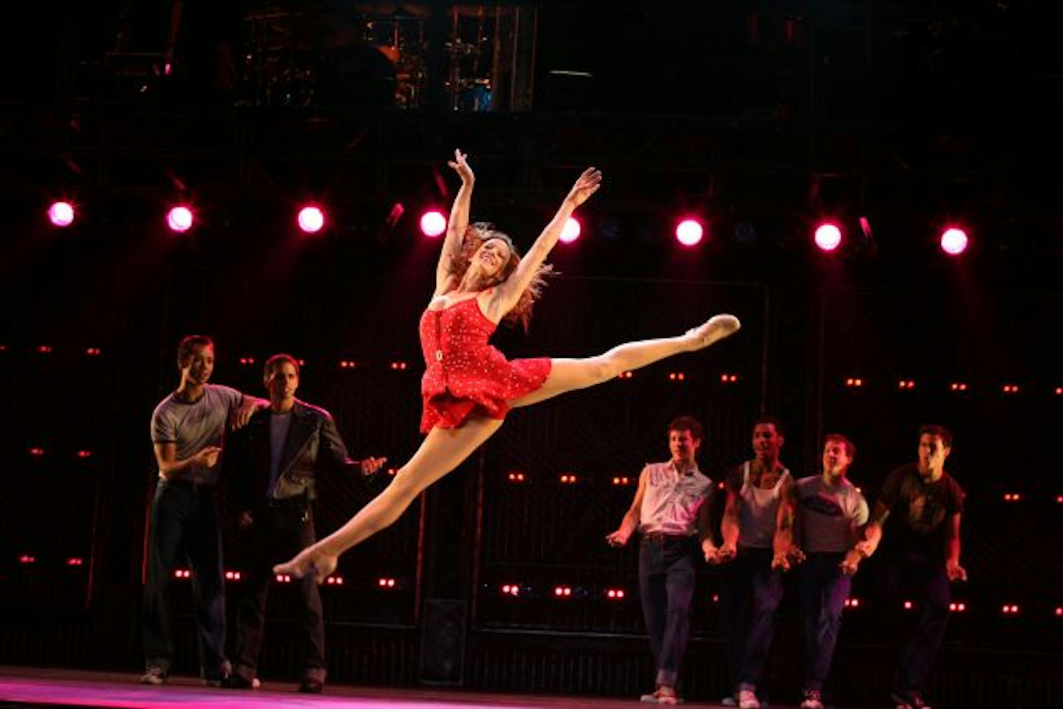 Addie Hoobler as Brenda in "Movin' Out"