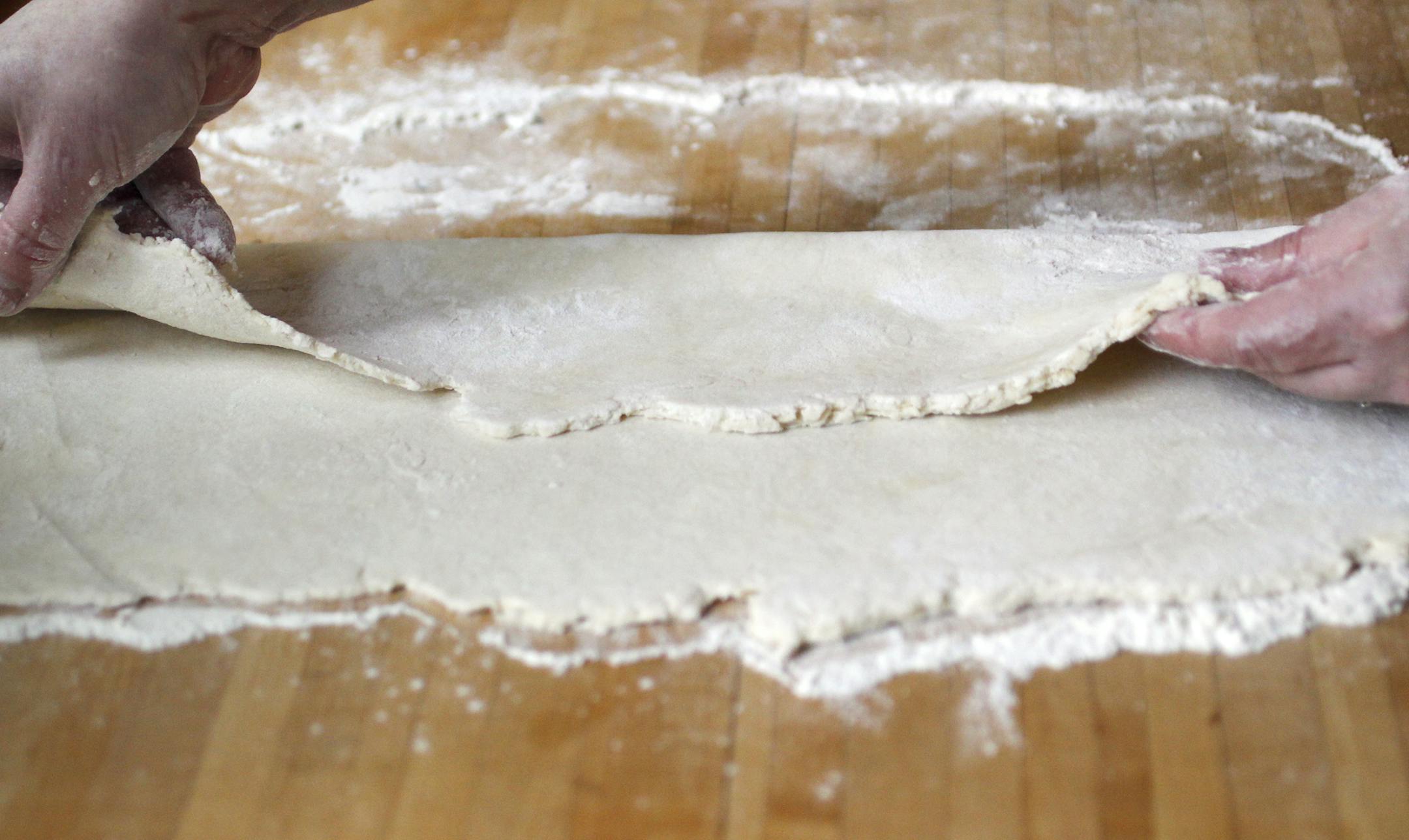 Illustrations for the Baking Central cover for Taste. Showing basics of making quick puff pastry. then filling to make turnovers [ TOM WALLACE • twallace@startribune.com _ Assignments #20023317A_ May, 01 2012_ SLUG: baking0517_ EXTRA INFORMATION: CQ'ed Kim Ode