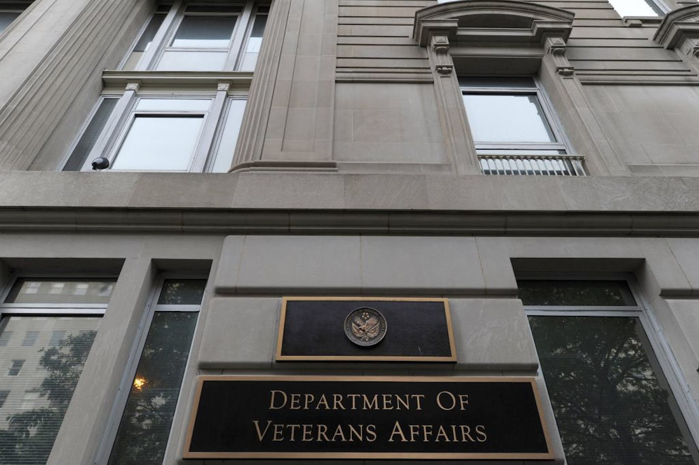 Headquarters of the Department of Veterans Affairs as seen in Washington.