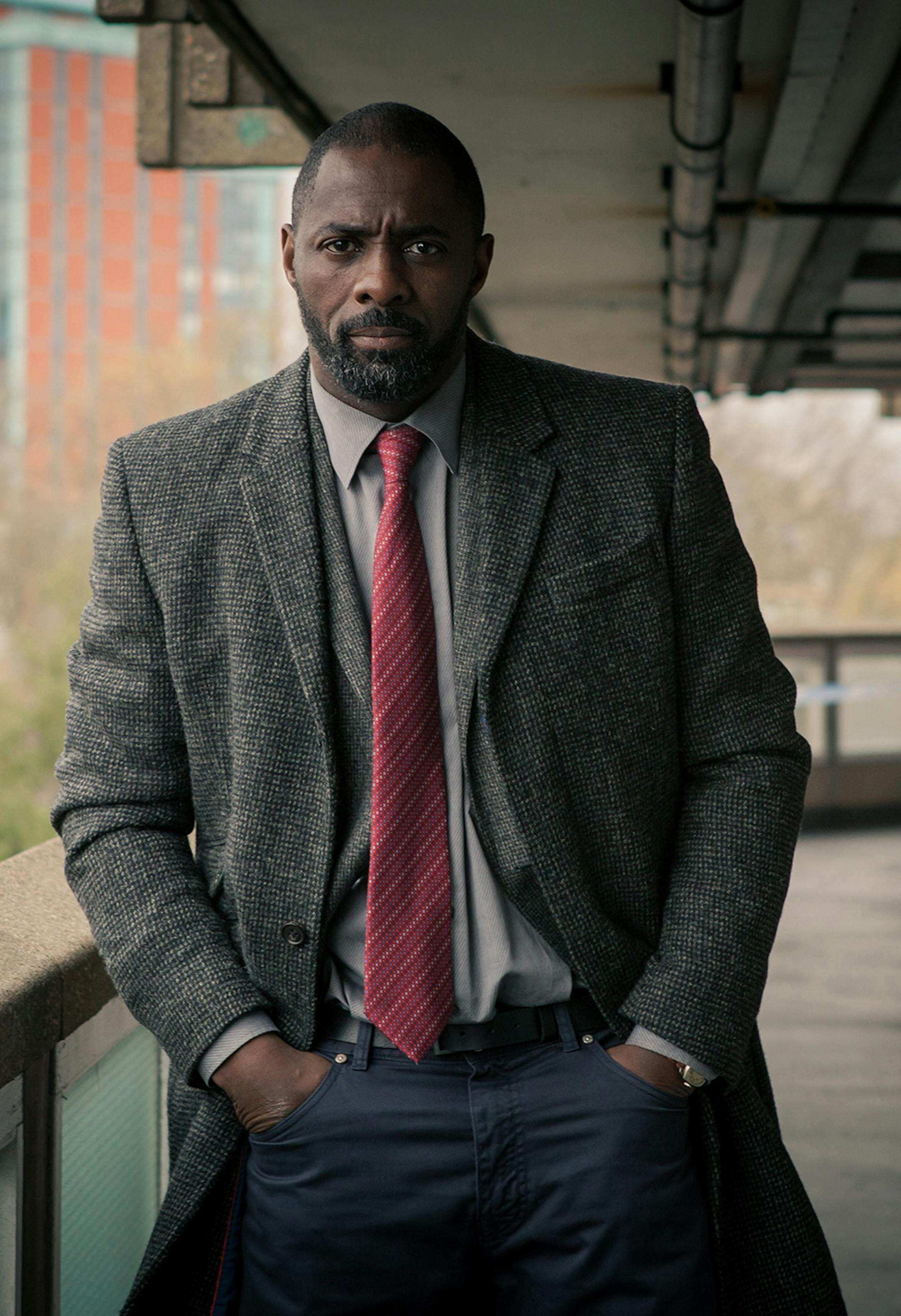 credit: Robert Viglasky, BBC America Idris Elba as DCI John Luther in "Luther" on BBC America.