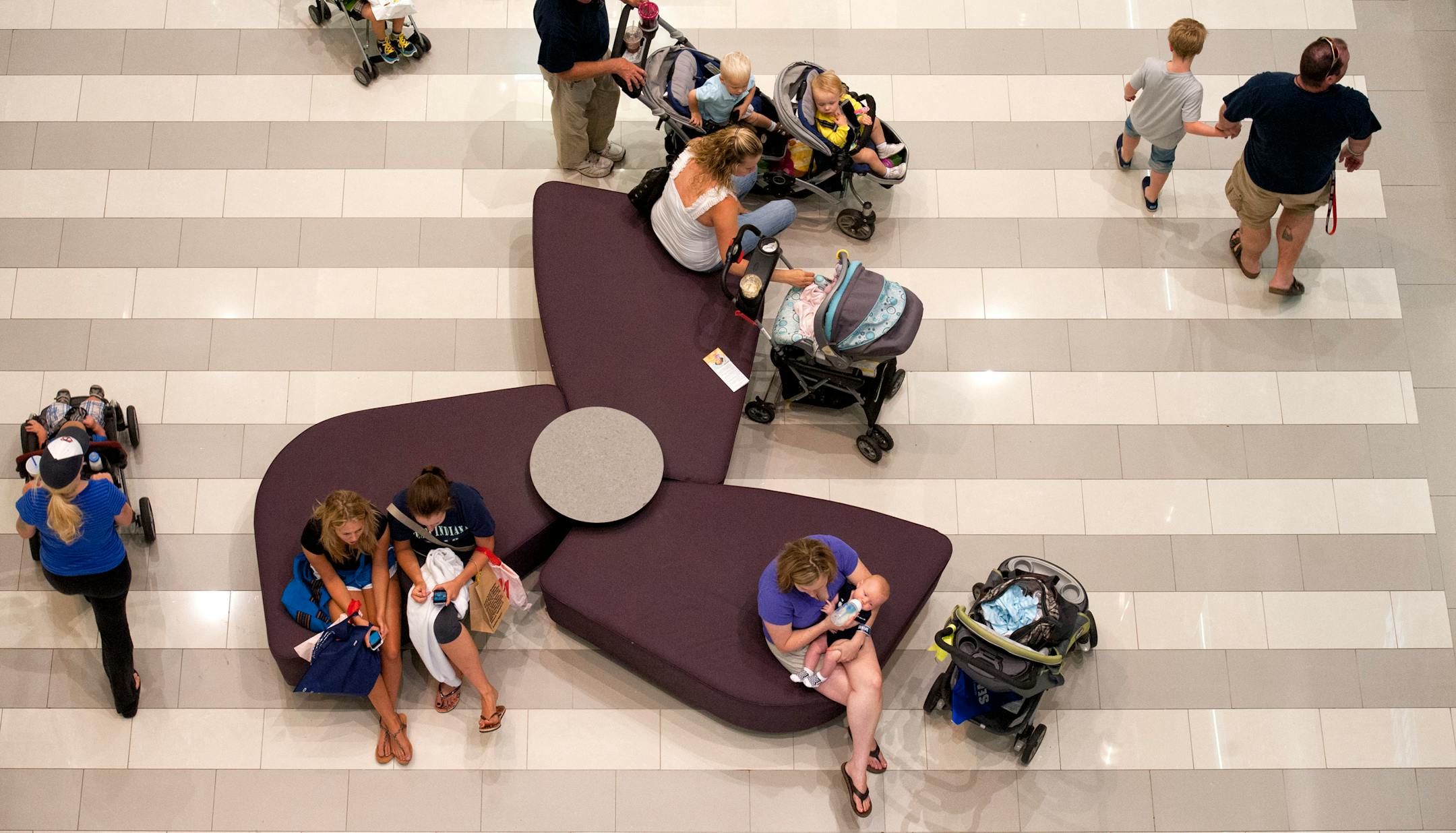 Saturday is the 20th anniversary of the Mall of America. Friday, August 10, 2012. ] GLEN STUBBE * gstubbe@startribune.com