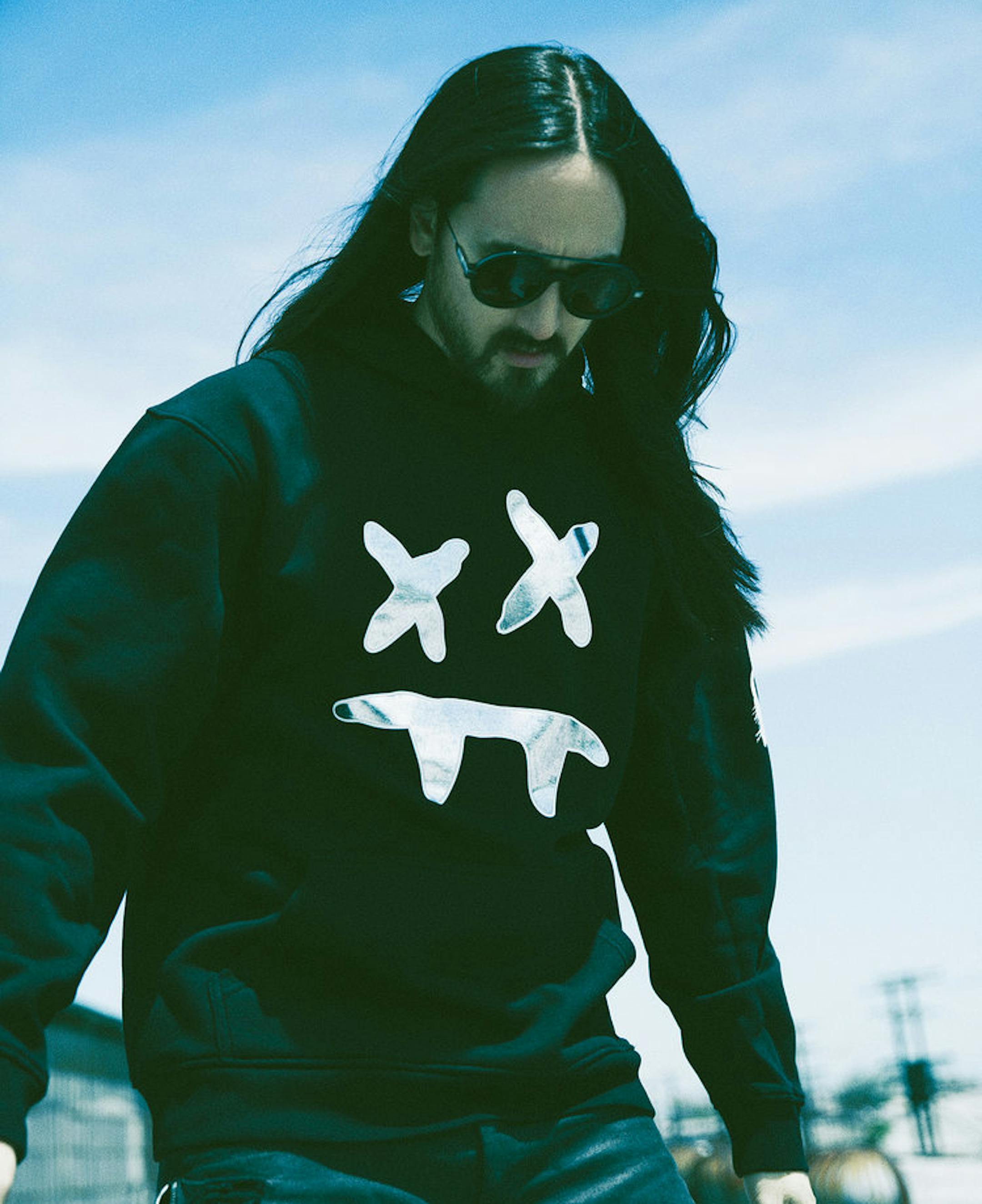 DJ/producer Steve Aoki performs at Minneapolis' remade Armory on Saturday.