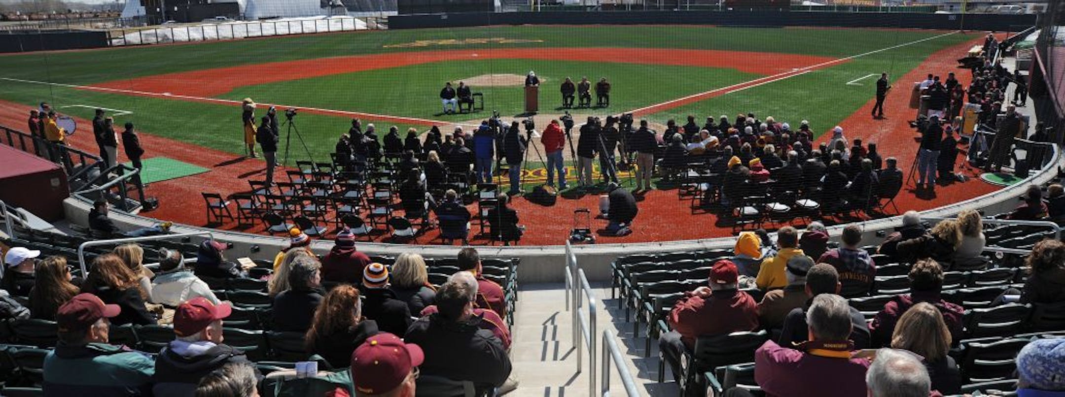 Siebert Field had a grand opening Tuesday afternoon.