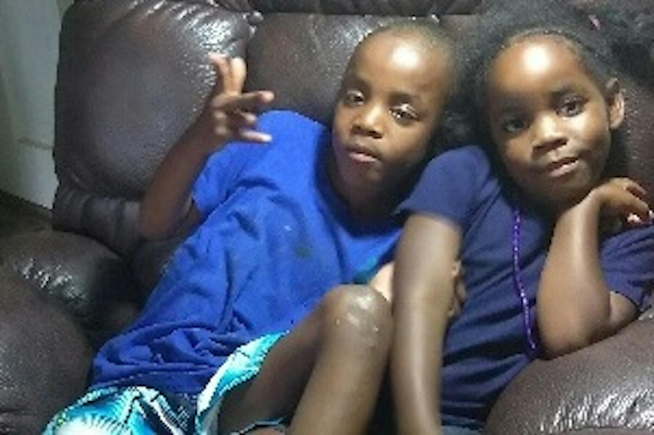 Amere Callaway, left, and Elaijah Lomax.