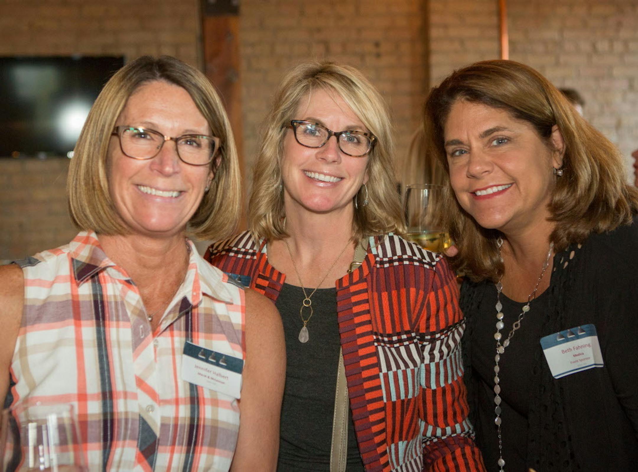Jennifer Halbert, PK Kriha and Beth Fahning.