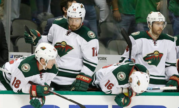 The Wild left Dallas down 2-0 in the series and searching or answers.