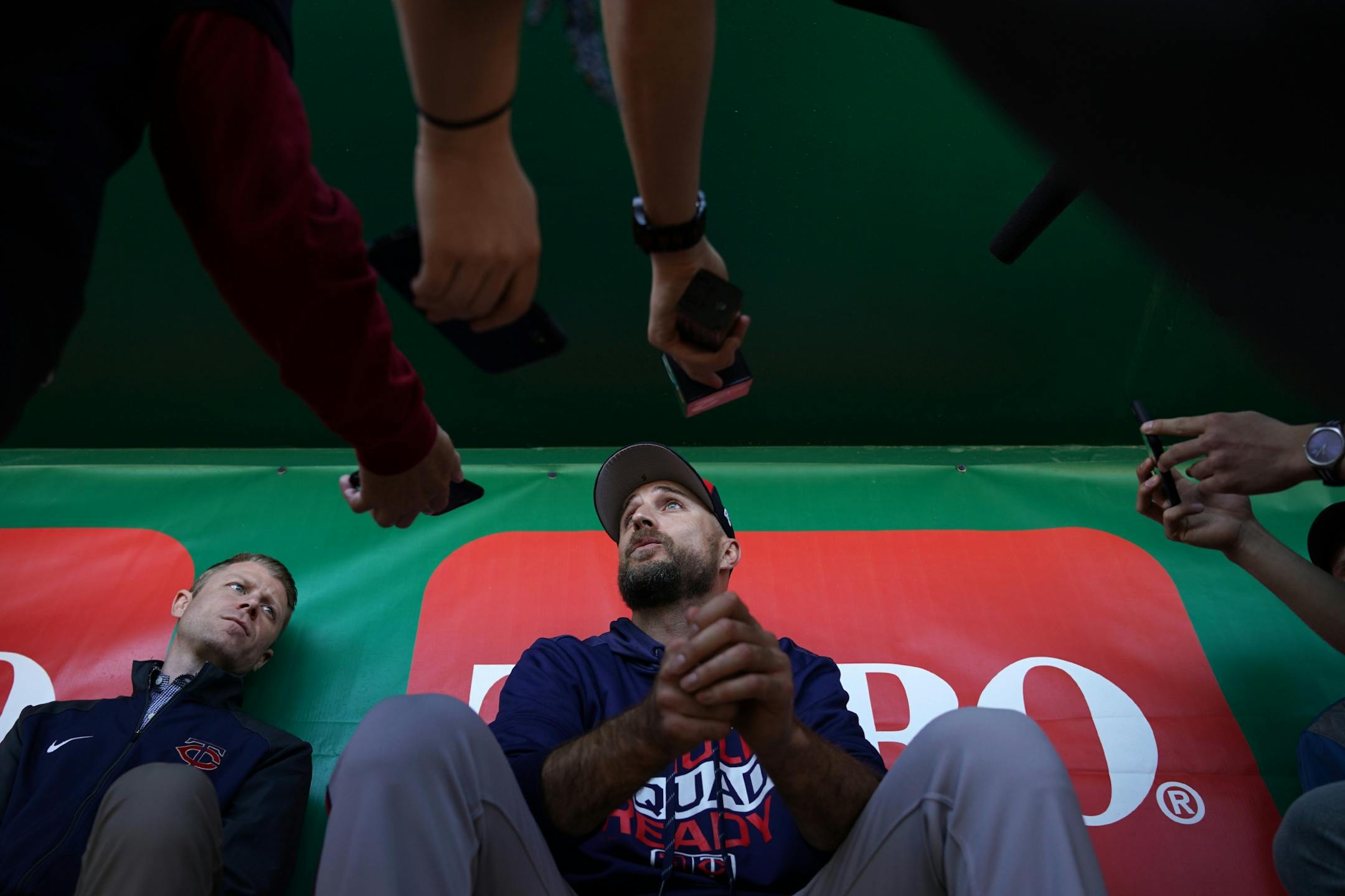 Twins manager Rocco Baldelli