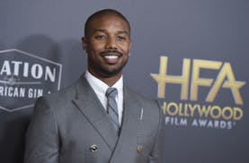Michael B. Jordan arrived at the Hollywood Film Awards on Nov. 4, 2018, in Beverly Hills, Calif. Jordan has been crowned as 2020's Sexiest Man Alive b