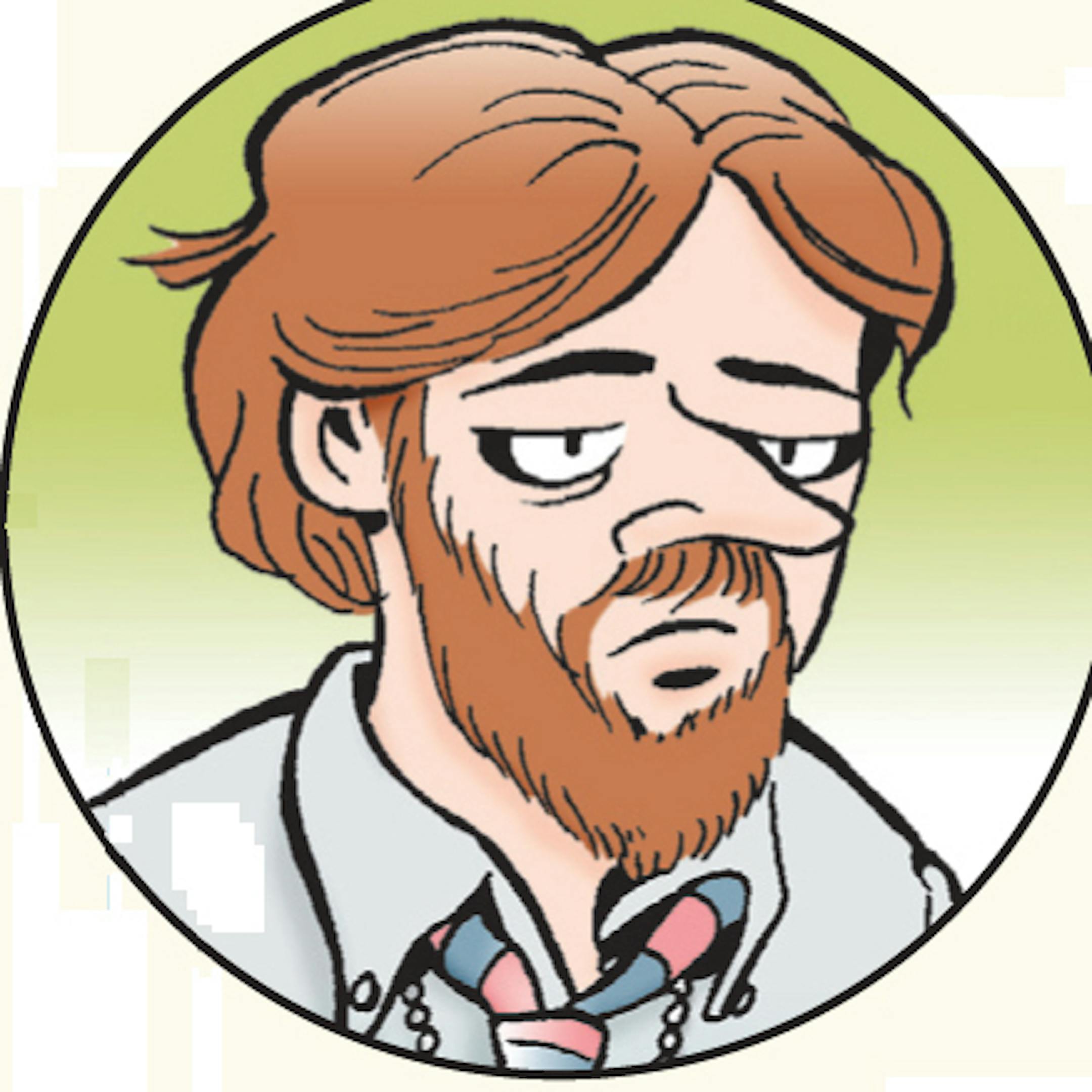 Garry Trudeau's "Doonesbury" character Rick Redfern. Provided by Universal Uclick.