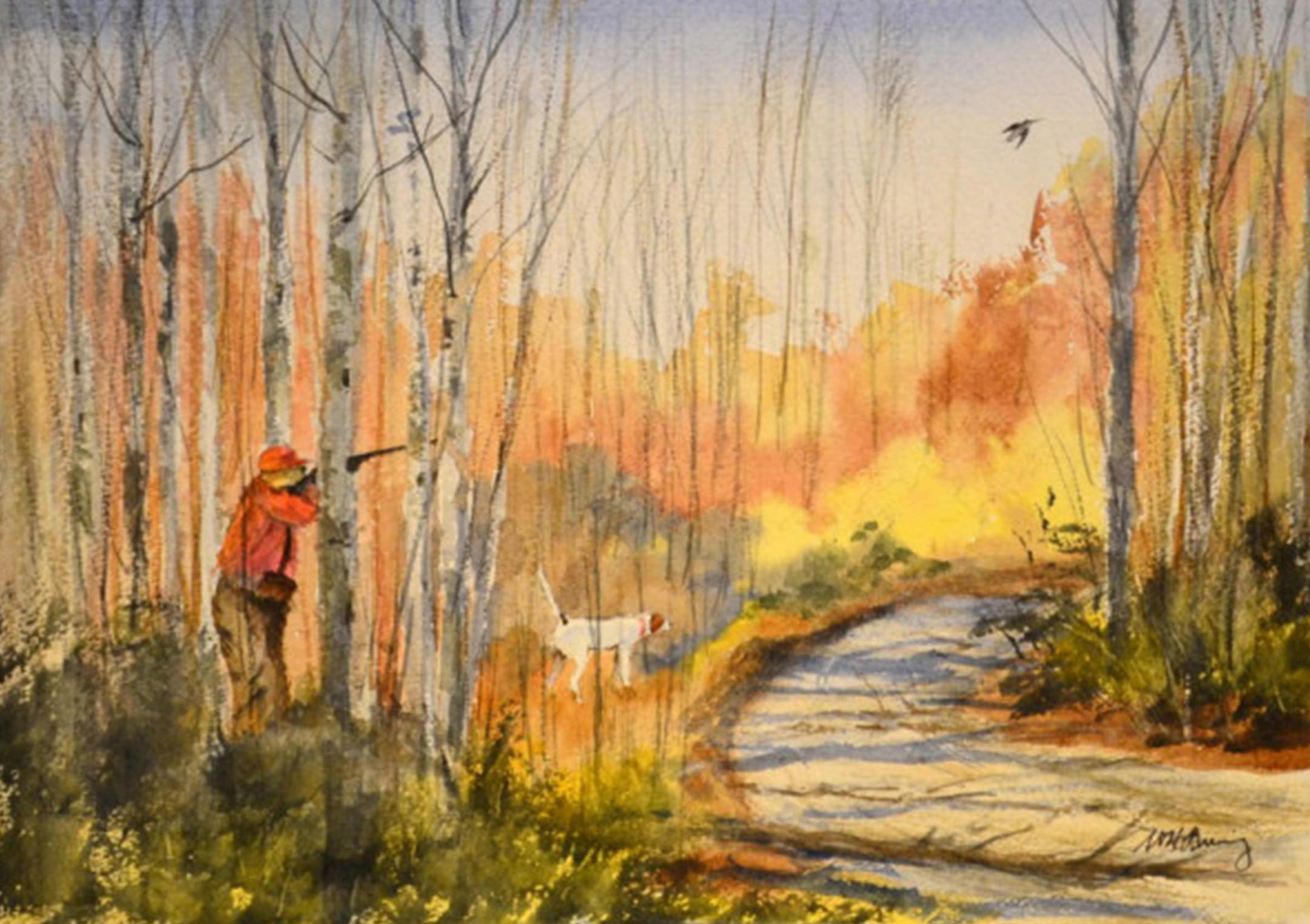 Foot-walking and dog-following: The tradtiional, and some say still the best, way to hunt Minnesota's forest birds, including ruffed grouse, the season for which opens Saturday.