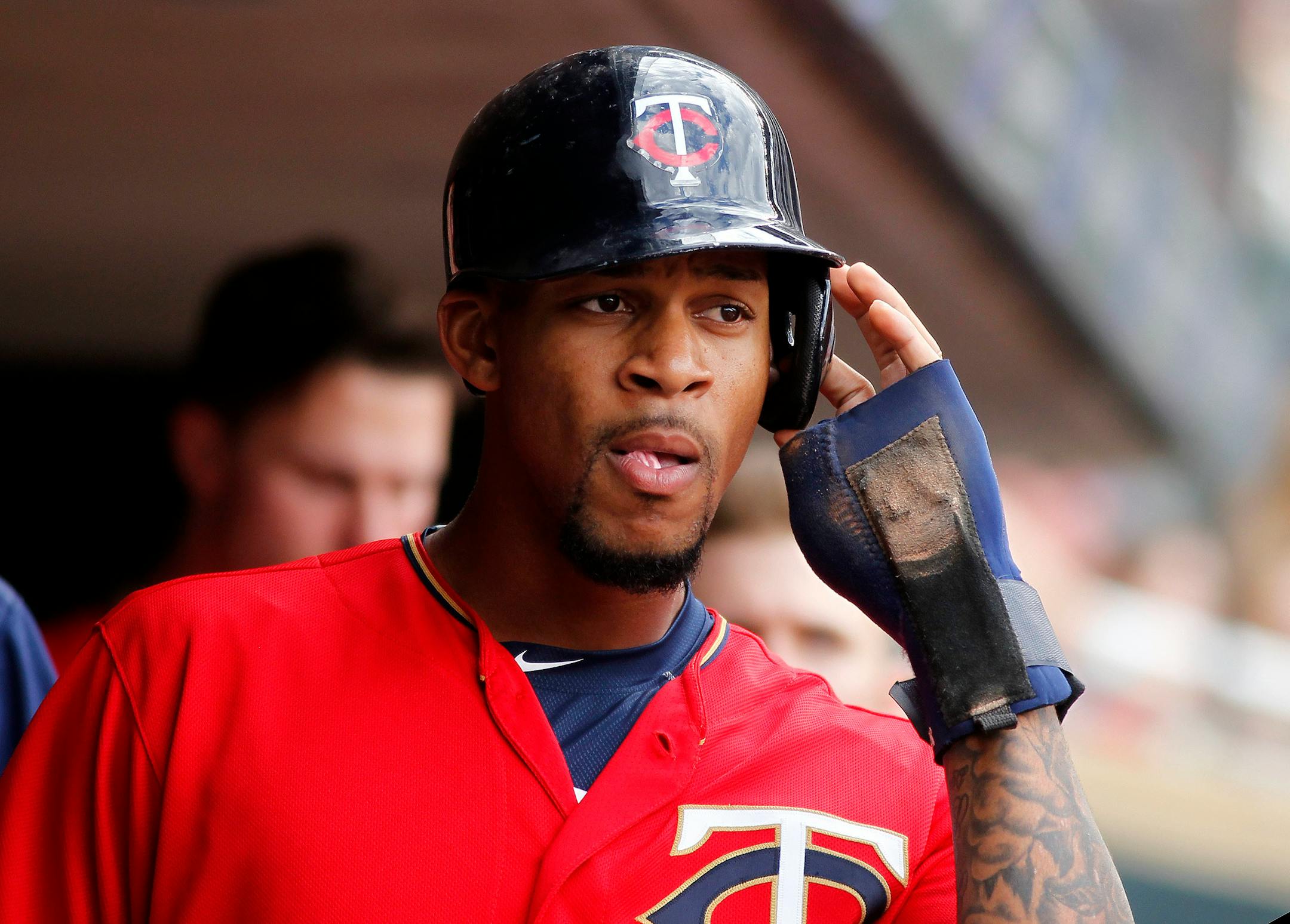 Byron Buxton was summoned from Class AAA Rochester after Monday's 3-2 low-voltage matinee loss to the Athletics, and the rookie center fielder should be in uniform, and probably the lineup, on Tuesday night.