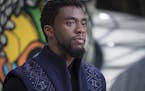 Chadwick Boseman first appeared as T'Challa, the Black Panther, in "Captain America: Civil War." He headlines "Black Panther" in February. (Matt Kenne