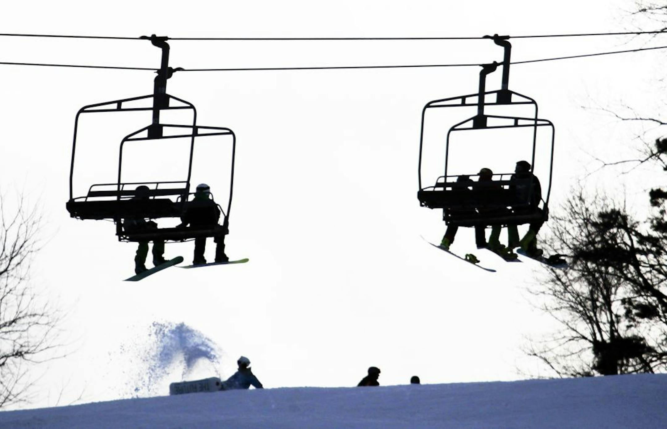 Buck Hill in Burnsville is just one place to get some outdoor exercise this winter.