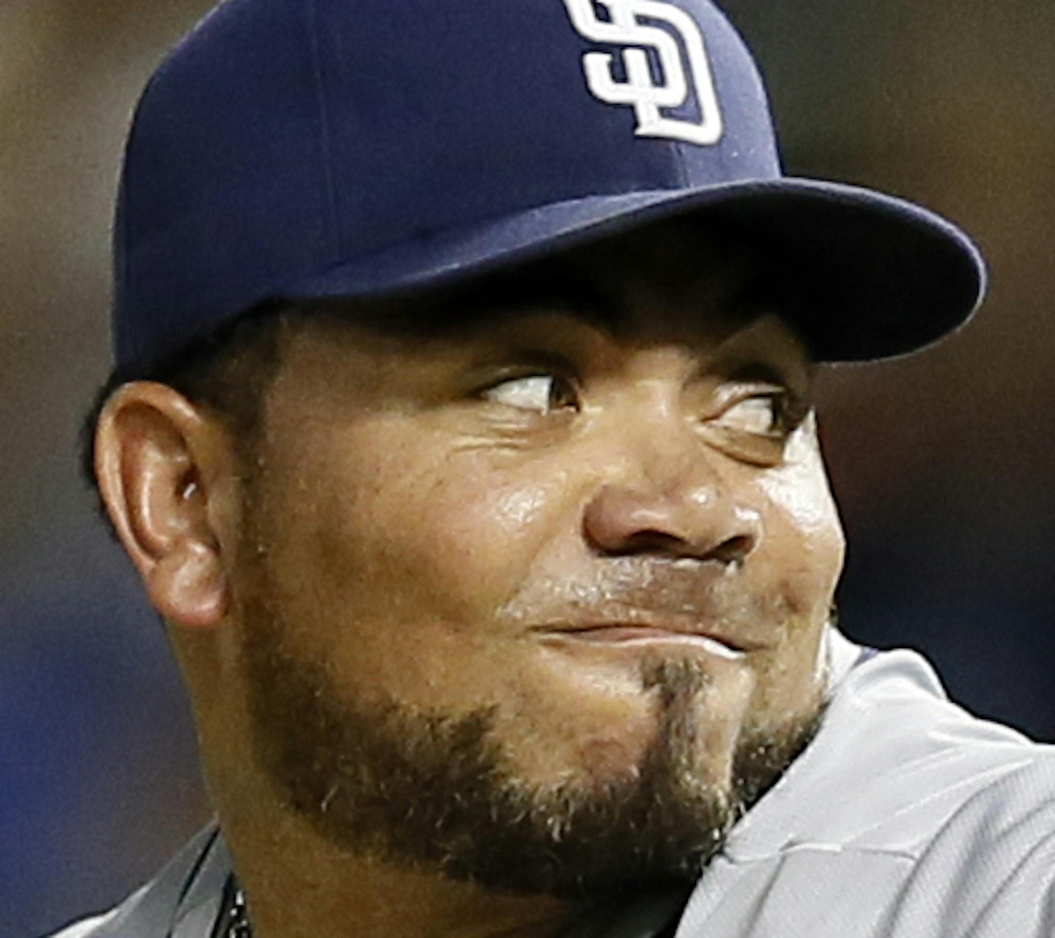 Padres righthander Joaquin Benoit is having a fine season with San Diego, but the righthander just turned 38 and is due $8 million in 2016.