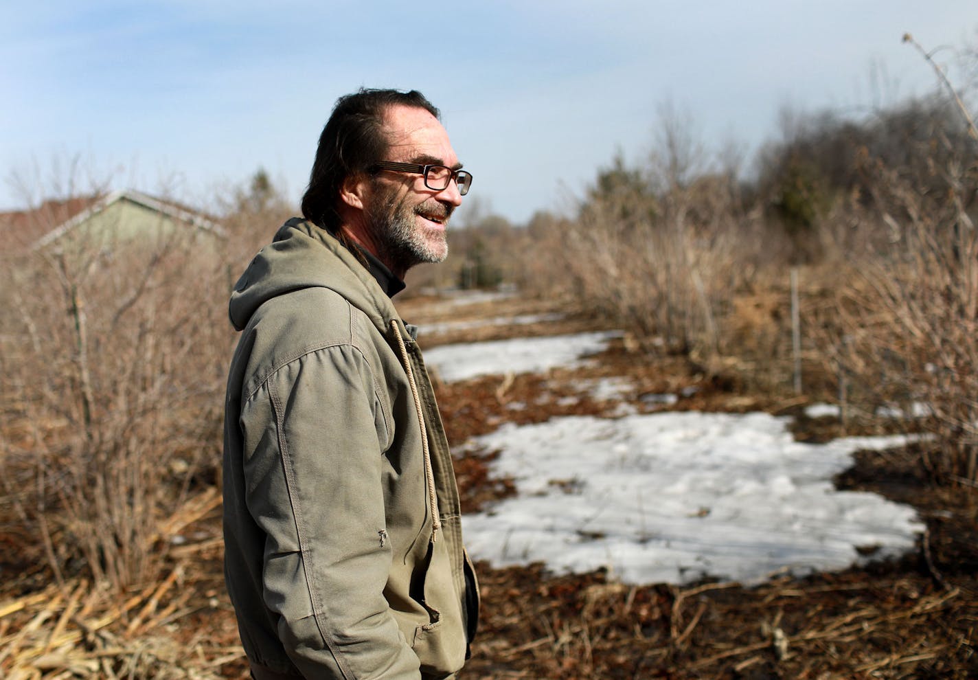 Farmer Chris Gamer and the Main Street Project are pushing a plan to get the Midwest off of its reliance on corn and soybeans by introducing hazelnuts as a crop. Here, Gamer was seen on a participating farm where hazelnuts have been planted Tuesday, March 26, 2019, near Northfield, MN.] DAVID JOLES &#x2022;david.joles@startribune.com Farmer Chris Gamer and the Main Street Project are pushing a plan to get the Midwest off of its reliance on corn and soybeans: hazelnuts. Geneticists and scientists