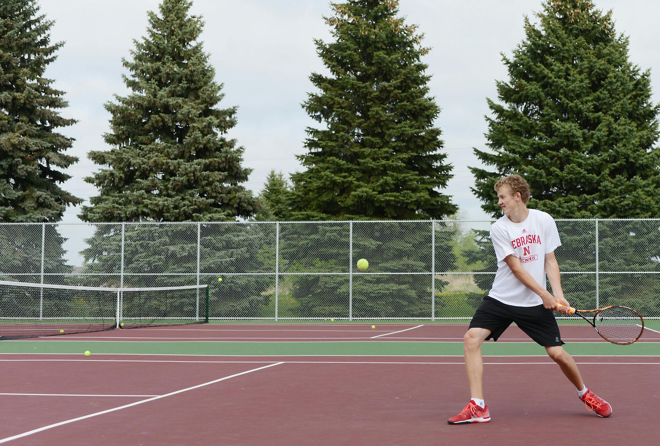 Forest Lake senior Toby Boyer, who lost in five sets in the Class 2A singles final the past two seasons, will play collegiate tennis at the University of Nebraska, where his older brother Dusty also plays. "This season, I went all out to see what I could do if I committed myself," Boyer said.